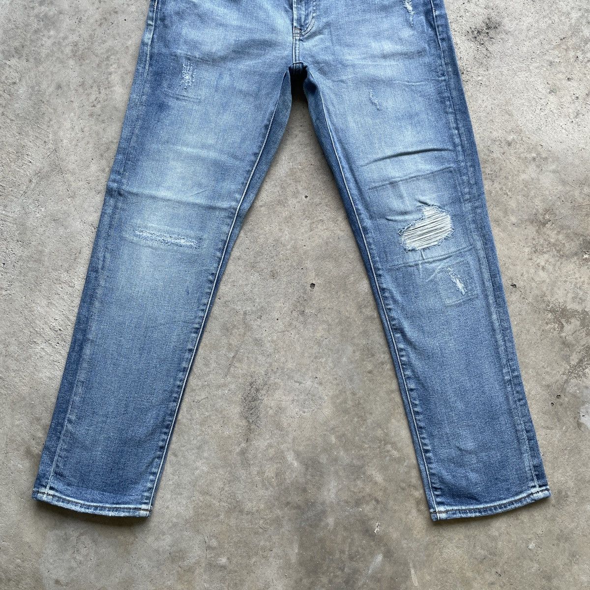 Japanese Brand Vintage Japanese Brand Distressed Denim Jeans Pants W32 Size US 32 / EU 48 - 5 Thumbnail