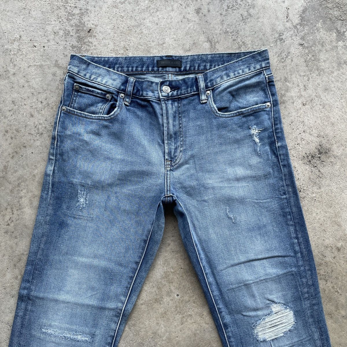 Japanese Brand Vintage Japanese Brand Distressed Denim Jeans Pants W32 Size US 32 / EU 48 - 2 Thumbnail