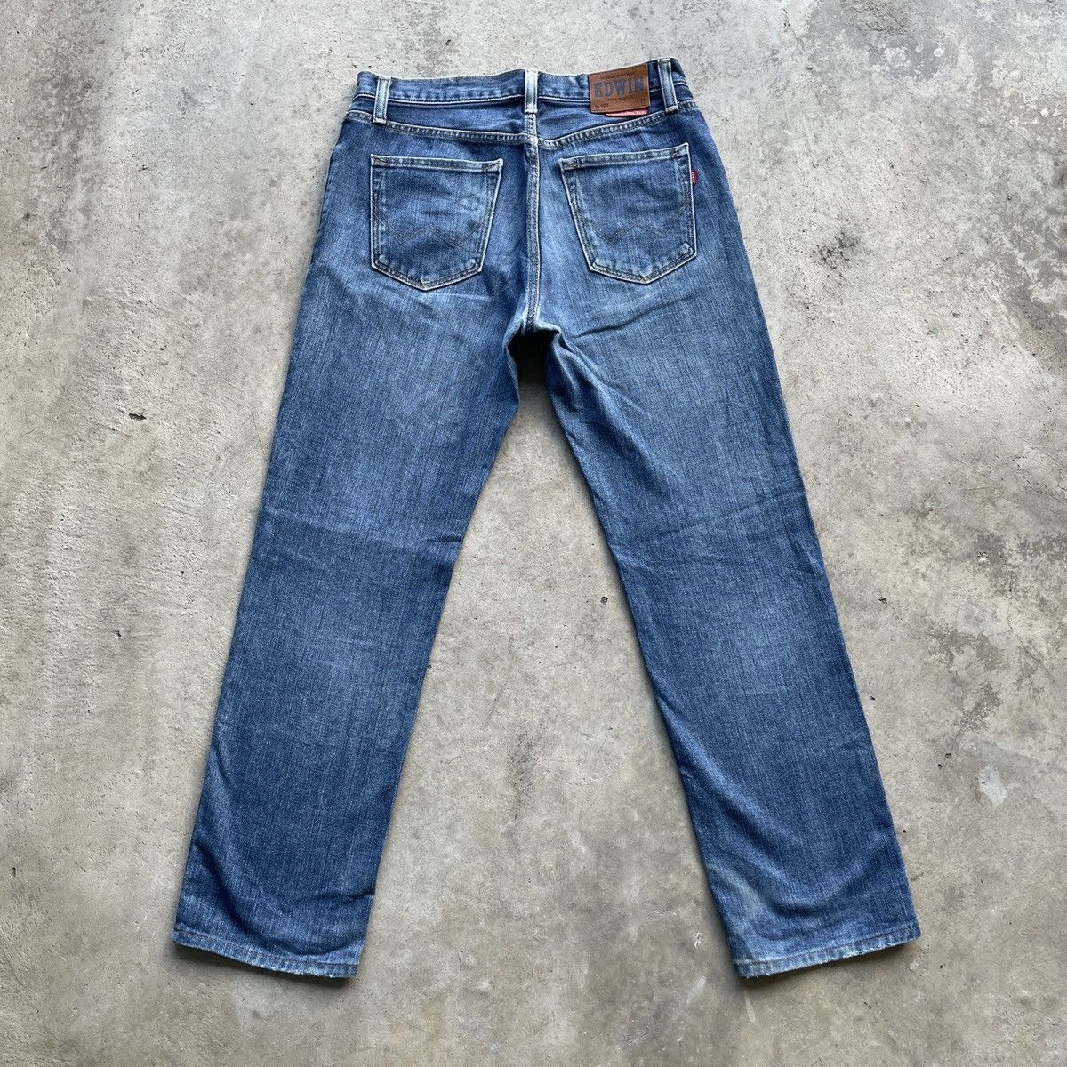 Edwin W32x30 Vintage Edwin Made In Japan Denim Jeans Pants Size US 32 / EU 48 - 13 Thumbnail