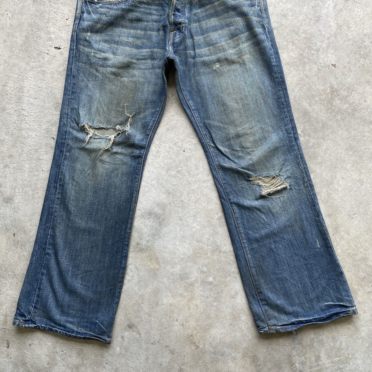 Abercrombie & Fitch Vintage Abercrombie & Fitch Distressed Denim Jeans Pants Size US 37 - 5 Thumbnail