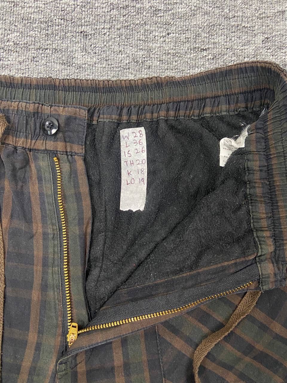 If Six Was Nine Plaid Checkered Tartan Tactical Bush Pant Kapital Style Size US 28 / EU 44 - 7 Thumbnail