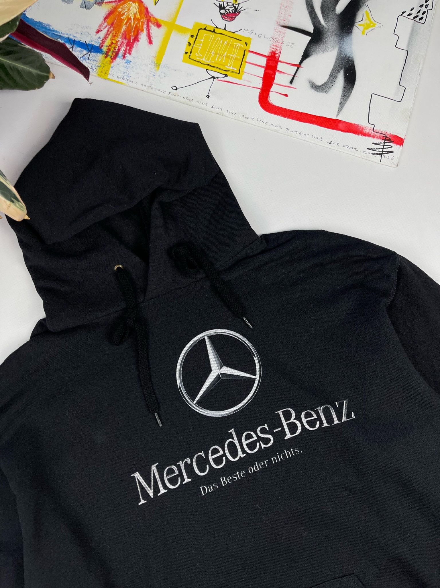 Mercedes-Benz Mercedes Benz Hoodie Big Embroidery Logo Racing Size XL / US 12-14 / IT 48-50 - 4 Thumbnail