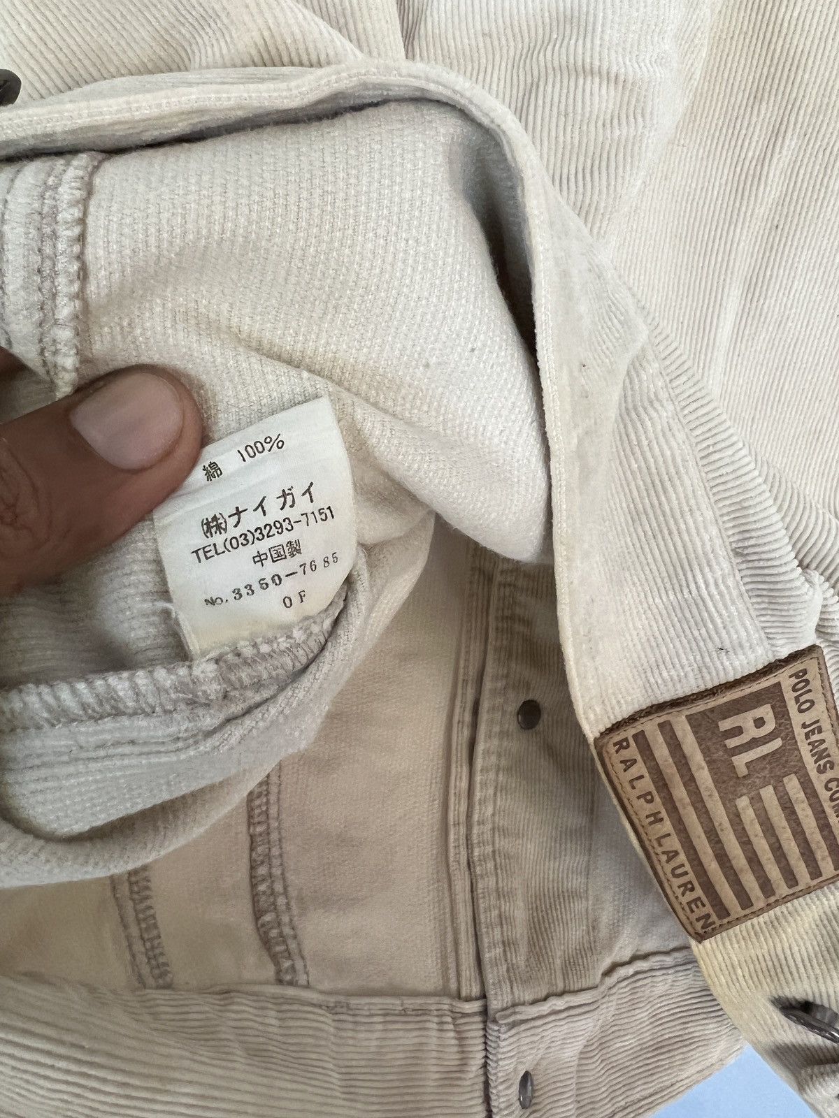 Polo Ralph Lauren × Ralph Lauren × Vintage VINTAGE POLO JEANS RALPH LAUREN CORDUROY JACKET Size US M / EU 48-50 / 2 - 7 Thumbnail
