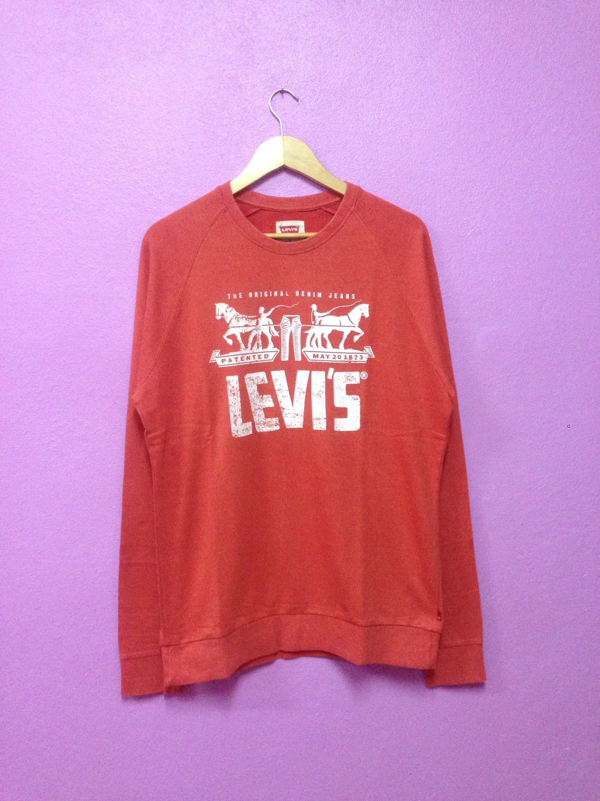 Levi's Vintage 90's Levis Strauss & Co. Sweatshirts Size M Size US M / EU 48-50 / 2 - 1 Thumbnail