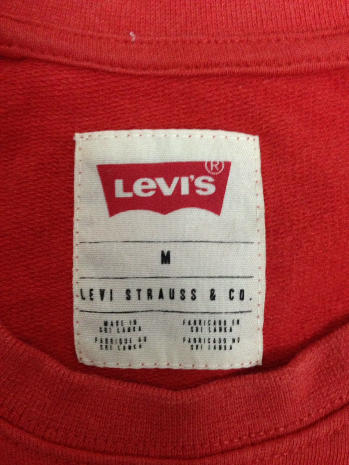 Levi's Vintage 90's Levis Strauss & Co. Sweatshirts Size M Size US M / EU 48-50 / 2 - 3 Thumbnail