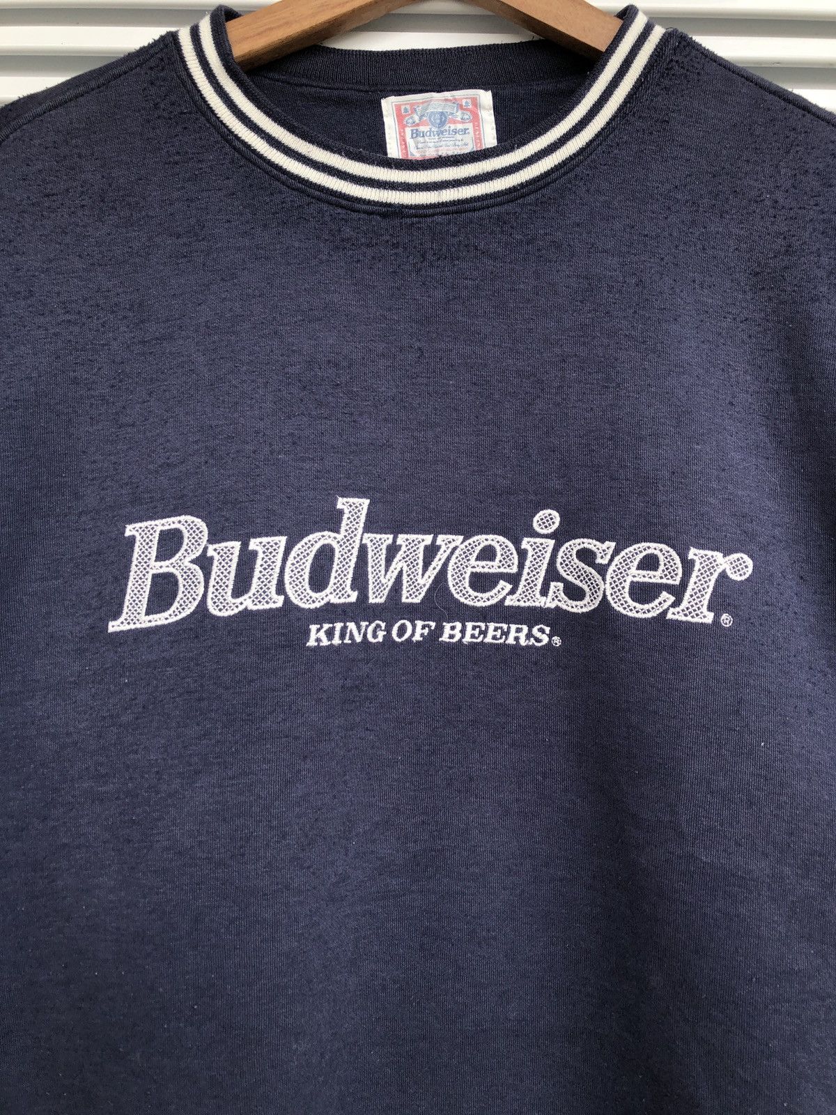 Budweiser Vintage Budweiser Crewneck/Travis Flacko Scott Size US L / EU 52-54 / 3 - 2 Thumbnail