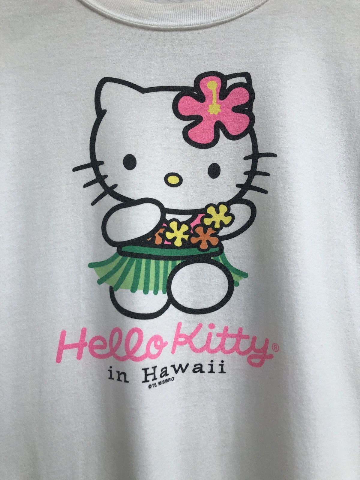 Cartoon Network Vintage Hello Kitty Tees / Baby Anime Milo Evangelion Size US M / EU 48-50 / 2 - 2 Thumbnail