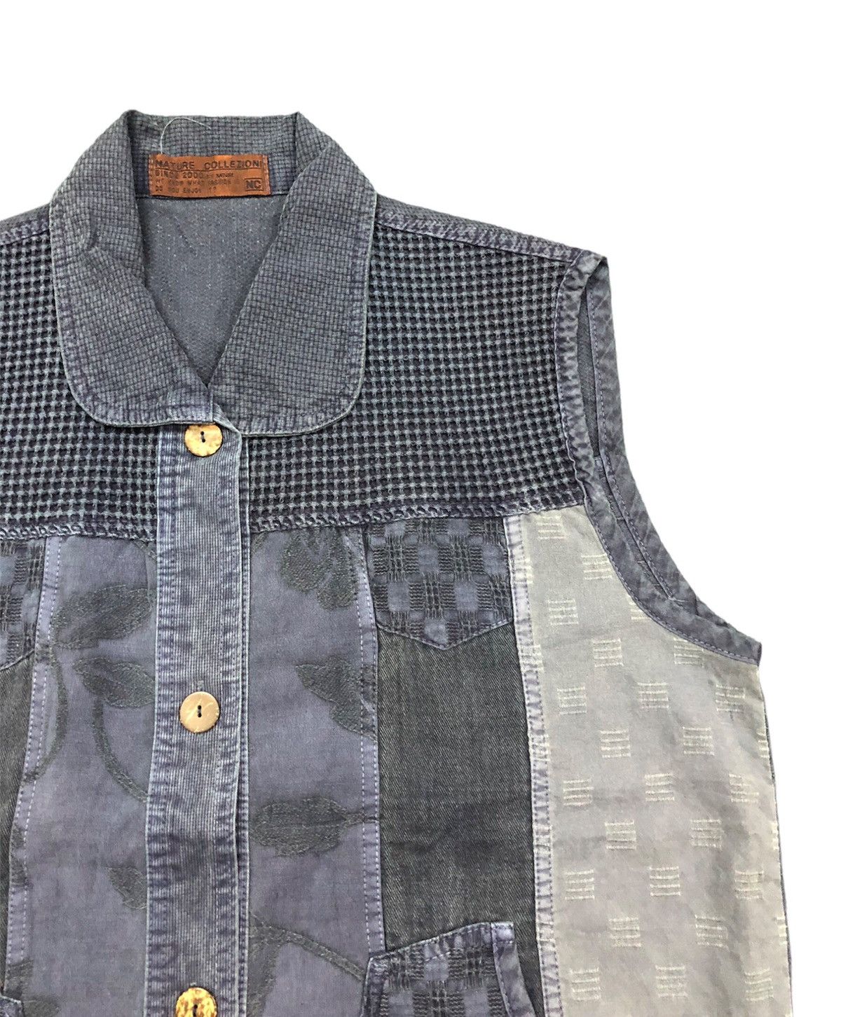 Japanese Brand 🔥Rare🔥Nature Collezioni Crafted kapital boro jacket Size US M / EU 48-50 / 2 - 7 Thumbnail