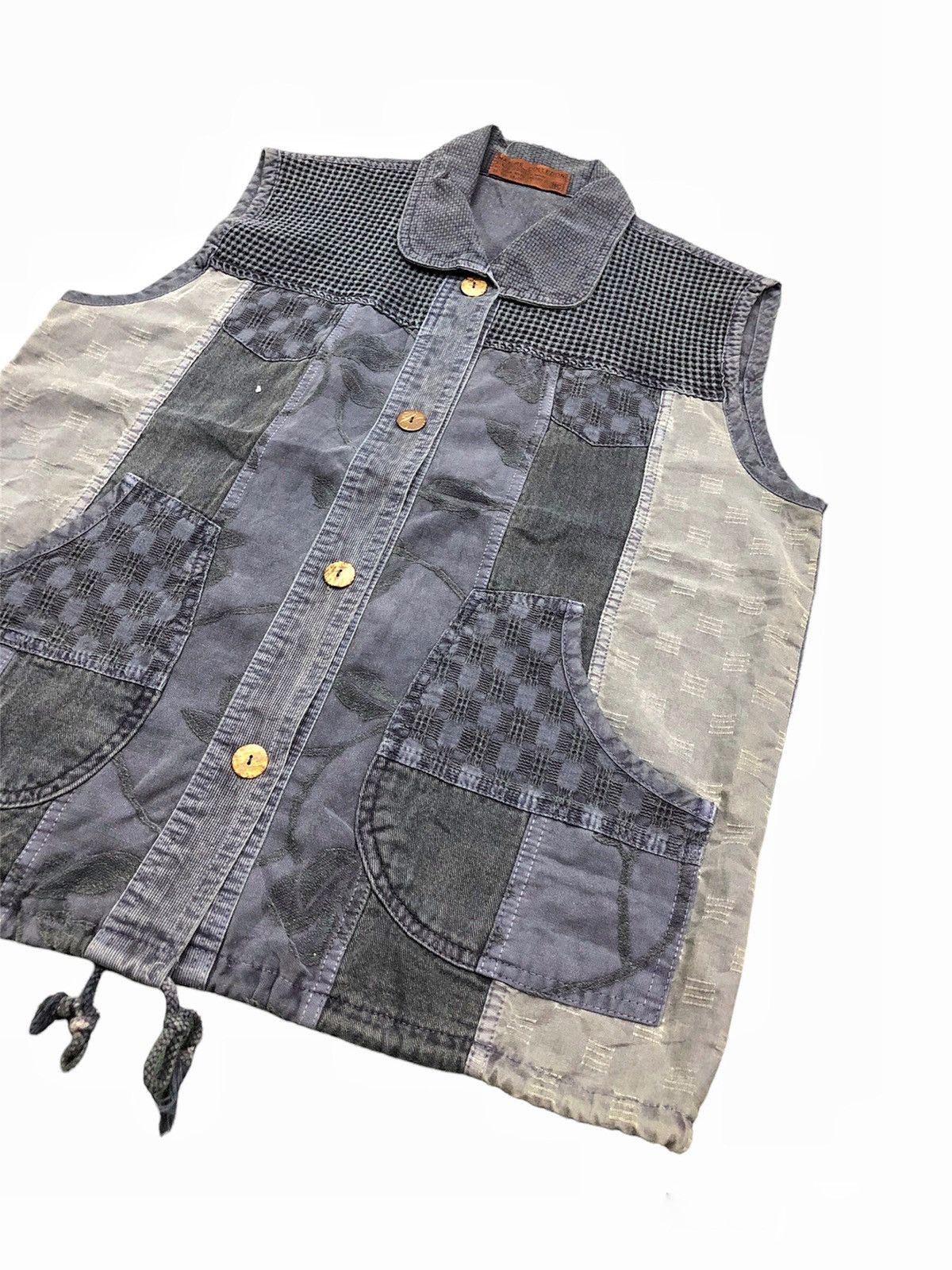 Japanese Brand 🔥Rare🔥Nature Collezioni Crafted kapital boro jacket Size US M / EU 48-50 / 2 - 6 Thumbnail