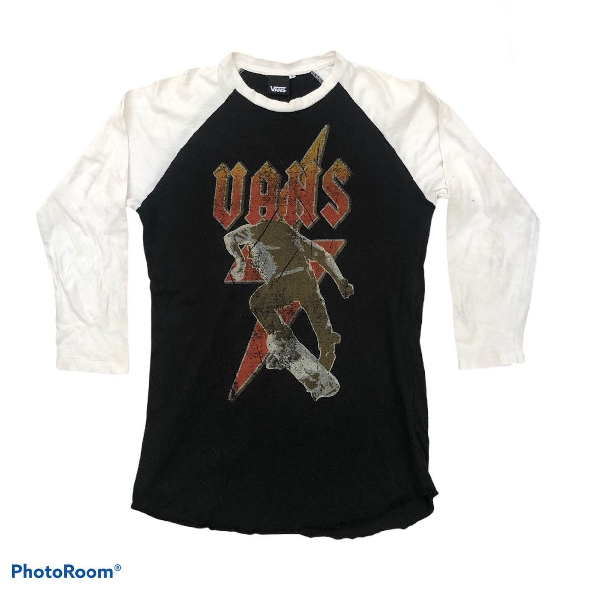Vans × Vintage Vintage VANS 3 Quarter tee skaters rare design size M Size US M / EU 48-50 / 2 - 1 Thumbnail