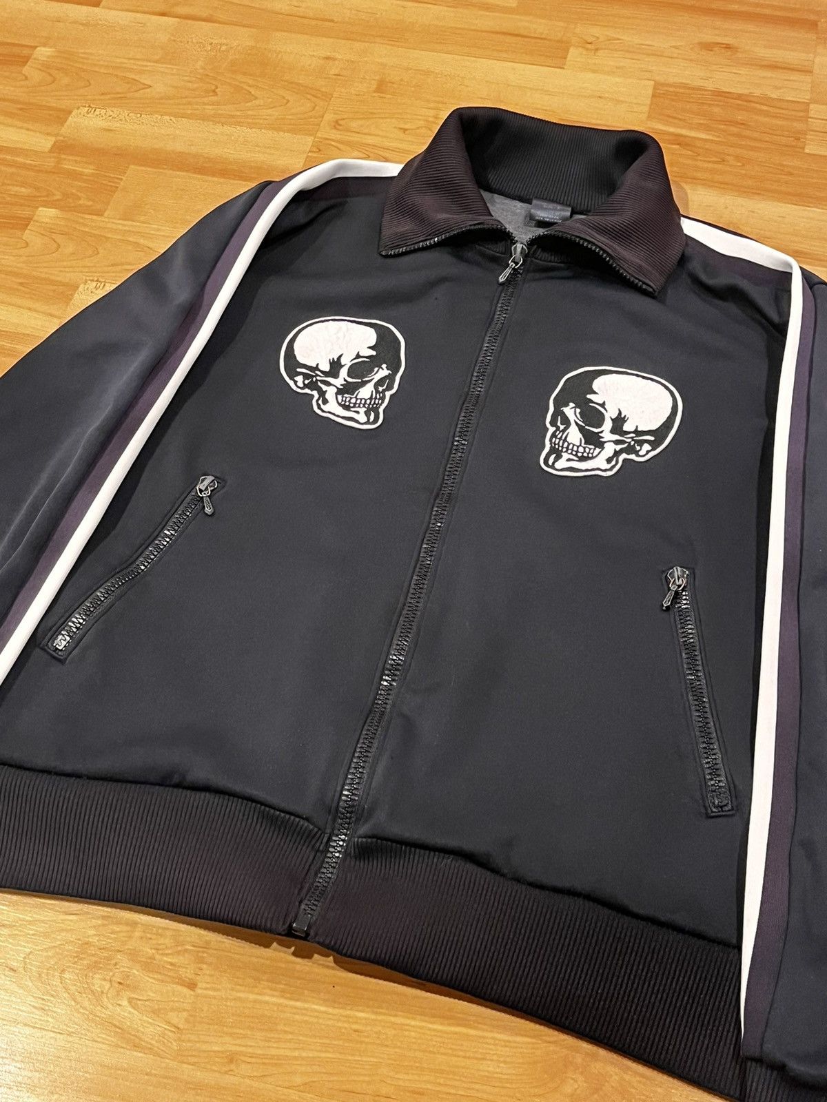 Number (N)ine SS04 Double Skull Track Jacket - joarbit.com