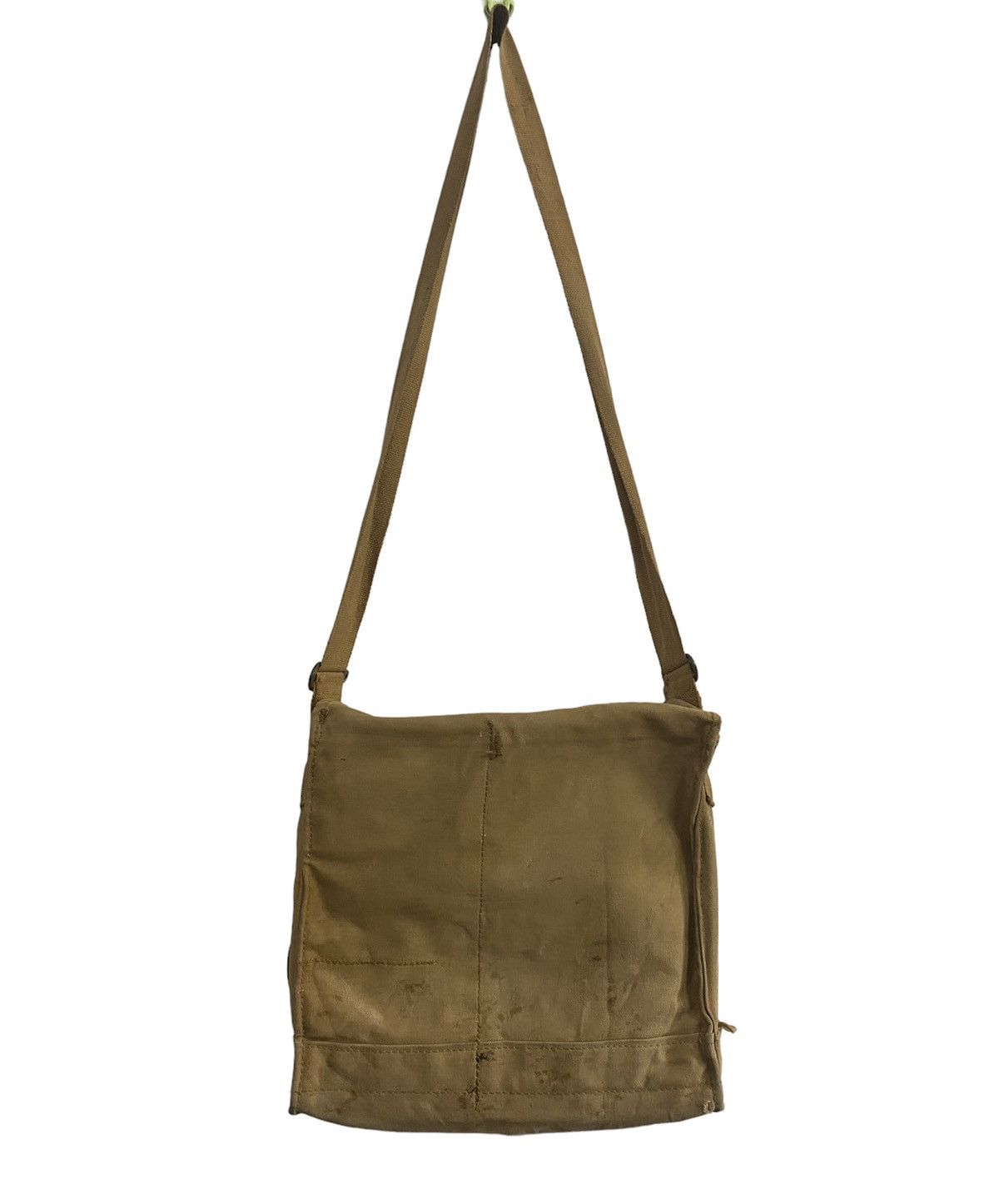 Vintage 🔥1942 British United WWII Gas Mask Bag Super Rare Collector Size ONE SIZE - 3 Thumbnail