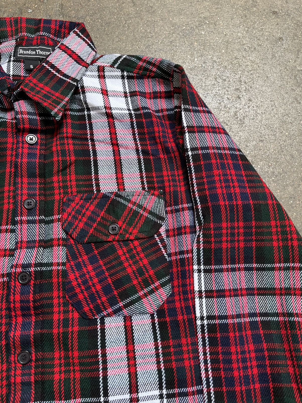 Vintage Plaid Flannel Size US L / EU 52-54 / 3 - 2 Thumbnail