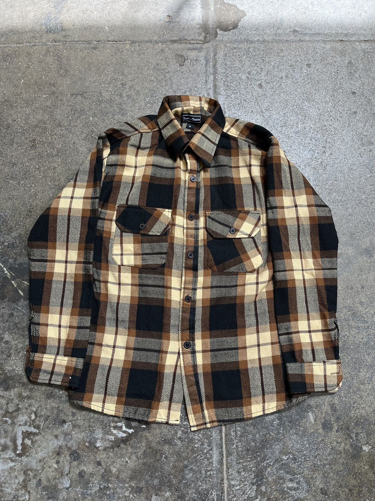 Vintage Plaid Flannel Size US M / EU 48-50 / 2 - 1 Thumbnail