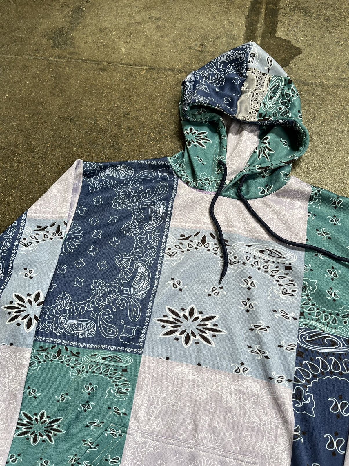 Vintage Patchwork Hoodie Size US S / EU 44-46 / 1 - 2 Thumbnail