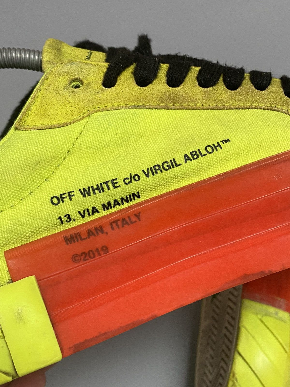 Off-White Off-White 2013 vulcanized Virgil Abloh arrows shoes 42 Size US 9 / EU 42 - 9 Thumbnail