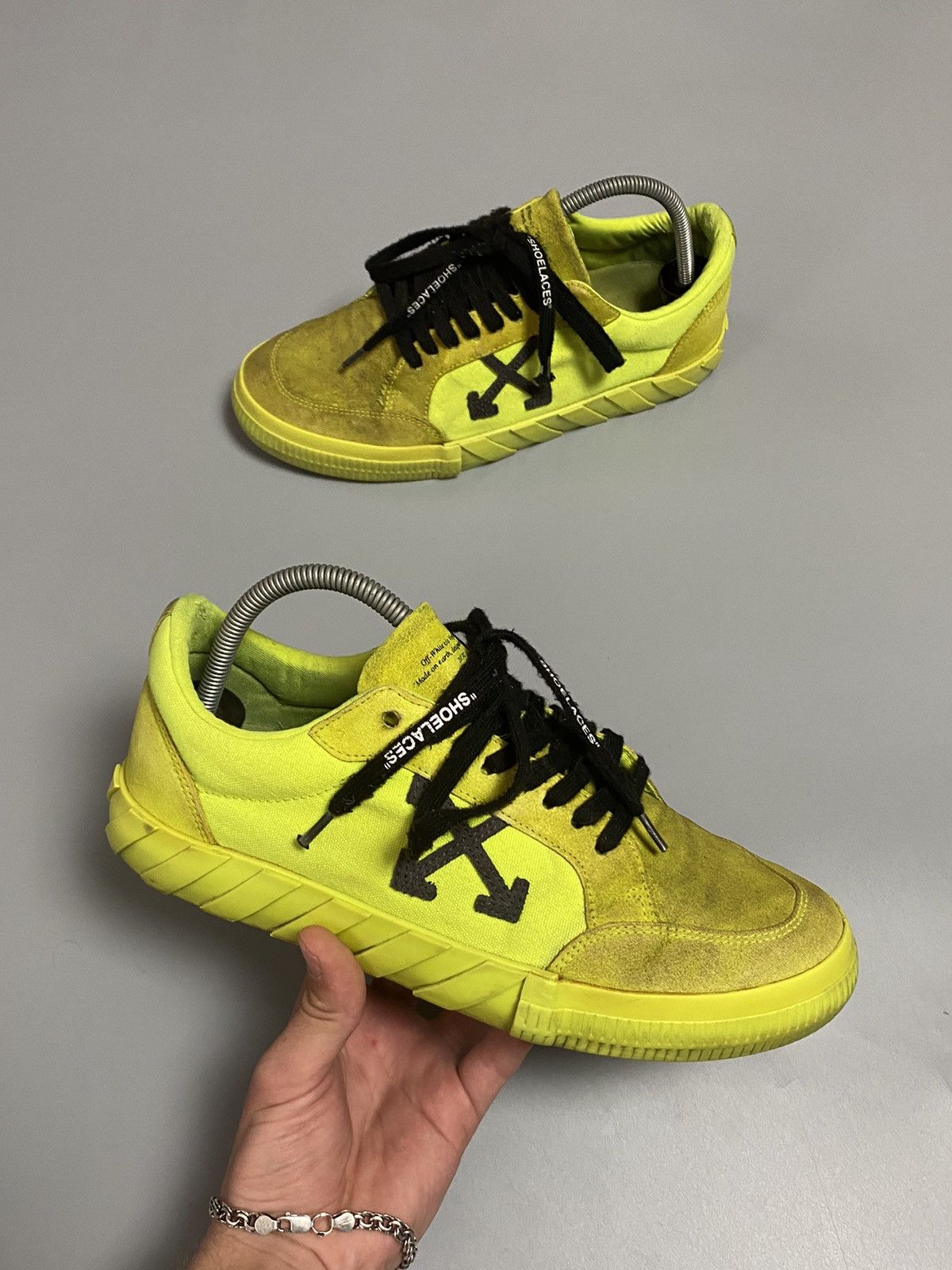 Off-White Off-White 2013 vulcanized Virgil Abloh arrows shoes 42 Size US 9 / EU 42 - 3 Thumbnail