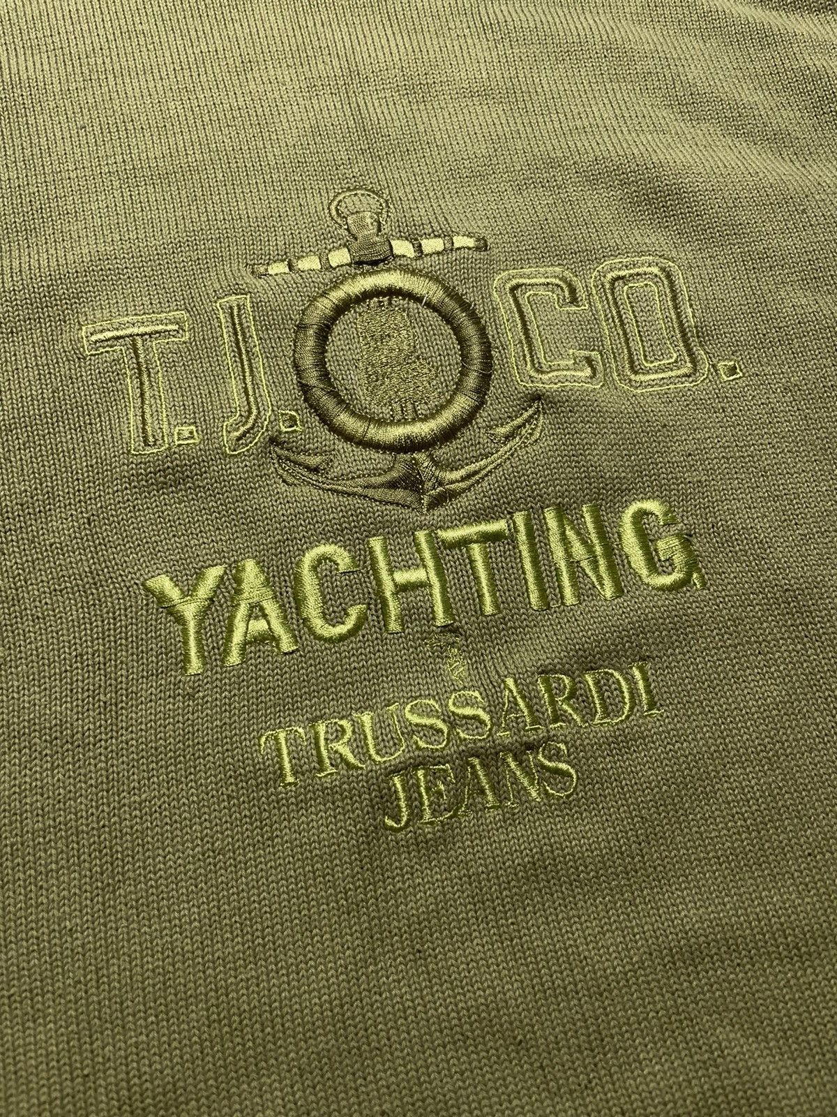 Trussardi Vintage Trussardi Jeans Big Logo Sweater Size US M / EU 48-50 / 2 - 5 Thumbnail