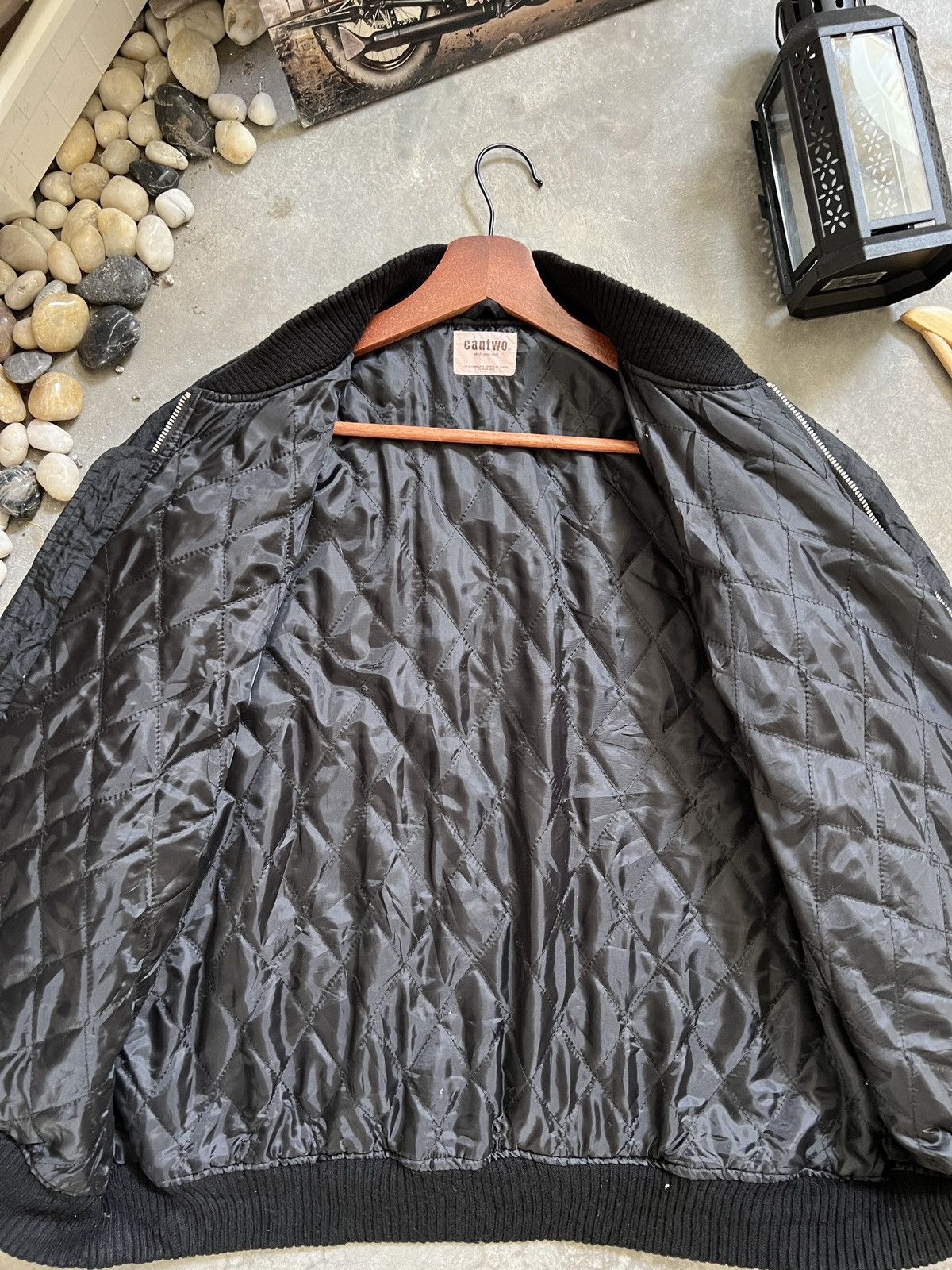 Japanese Brand × Vintage Vintage 🏴‍☠️ CanTwo Providen Flying Garment Bomber Jacket Size US XL / EU 56 / 4 - 12 Thumbnail