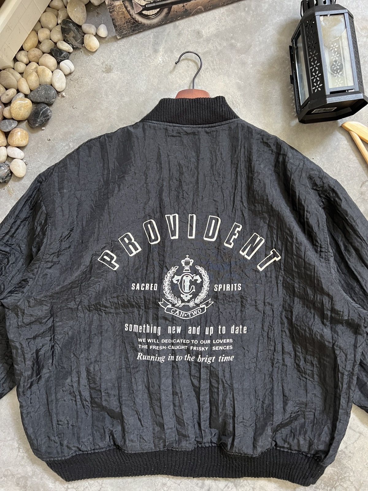 Japanese Brand × Vintage Vintage 🏴‍☠️ CanTwo Providen Flying Garment Bomber Jacket Size US XL / EU 56 / 4 - 6 Thumbnail
