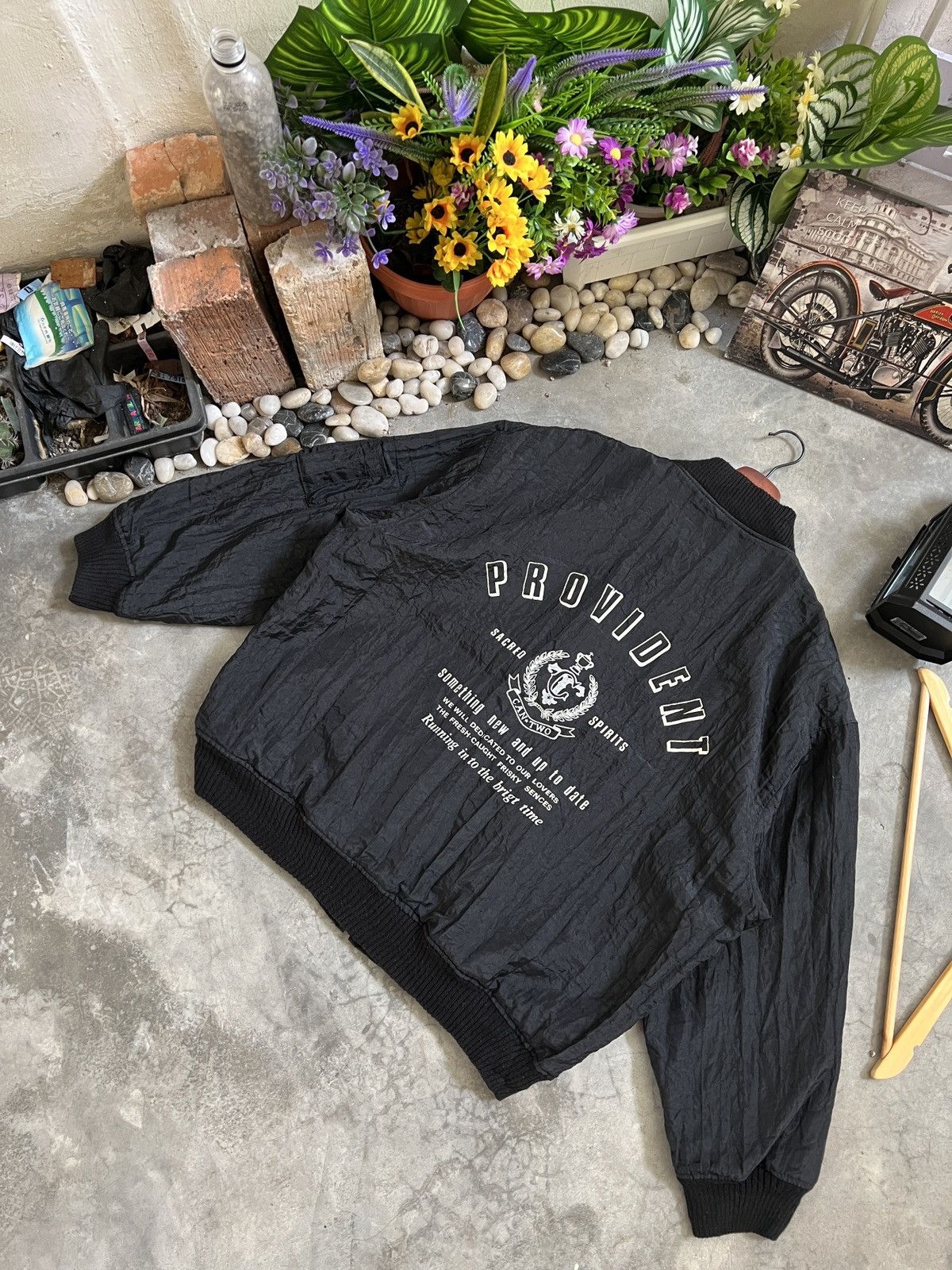 Japanese Brand × Vintage Vintage 🏴‍☠️ CanTwo Providen Flying Garment Bomber Jacket Size US XL / EU 56 / 4 - 8 Thumbnail