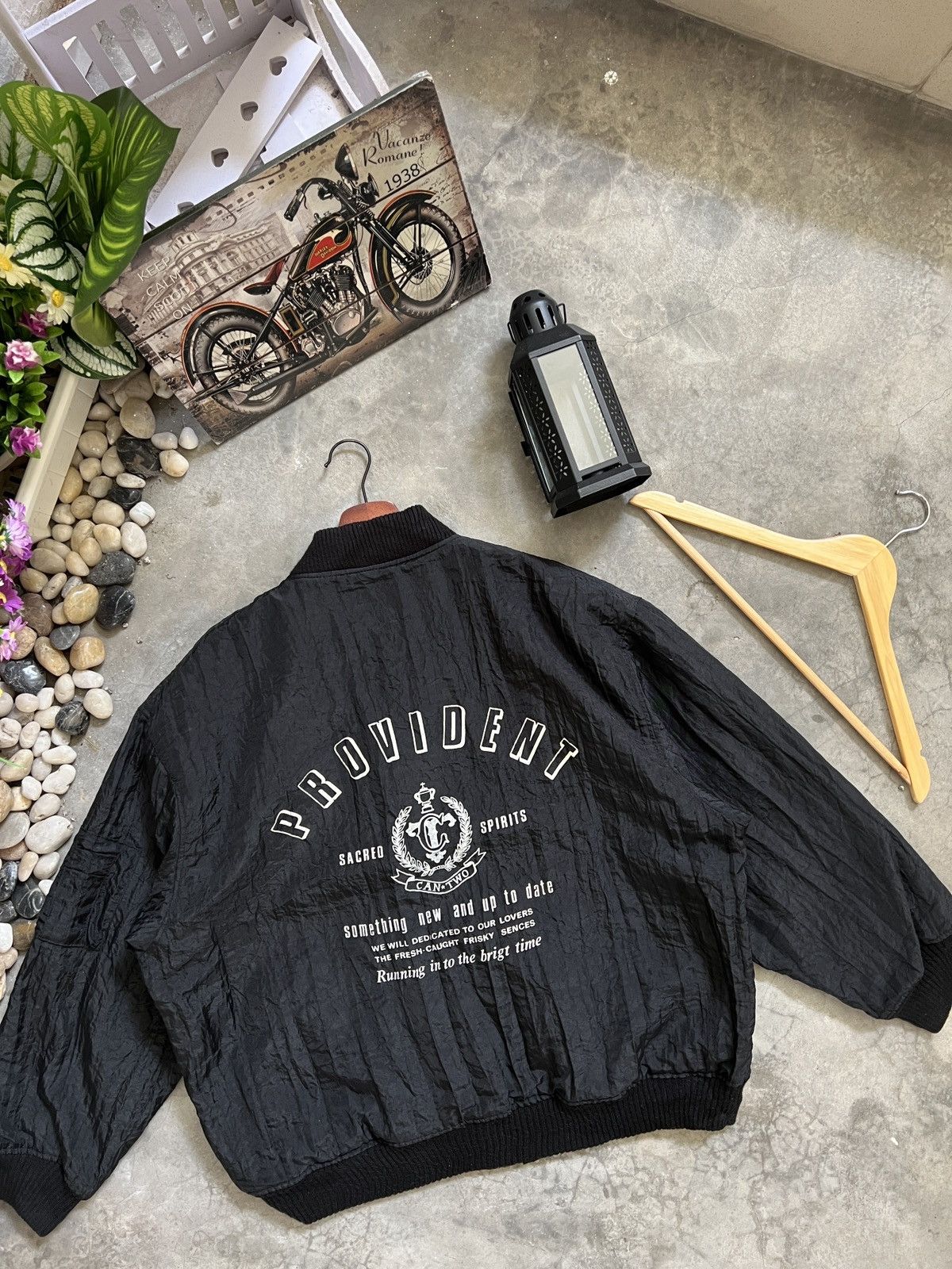 Japanese Brand × Vintage Vintage 🏴‍☠️ CanTwo Providen Flying Garment Bomber Jacket Size US XL / EU 56 / 4 - 7 Thumbnail