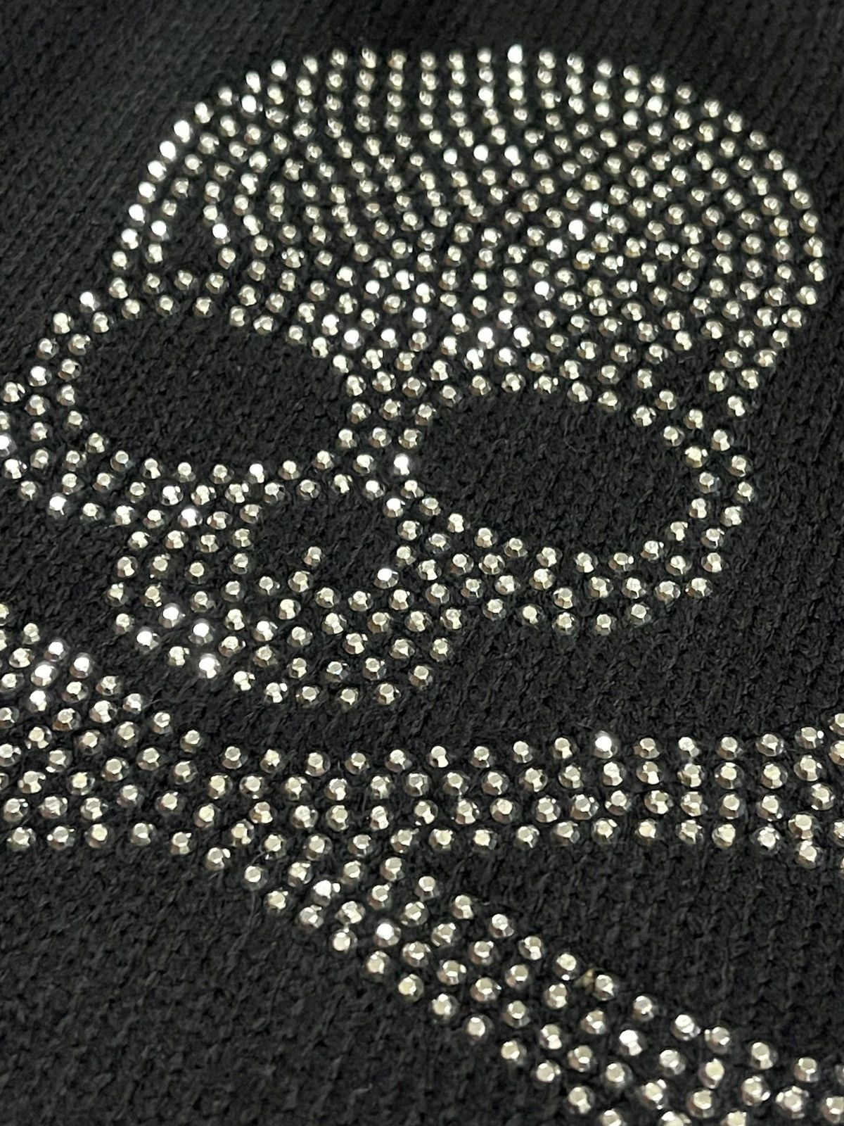 Japanese Brand Vintage Sequin Skulls Beanie Size ONE SIZE - 4 Thumbnail