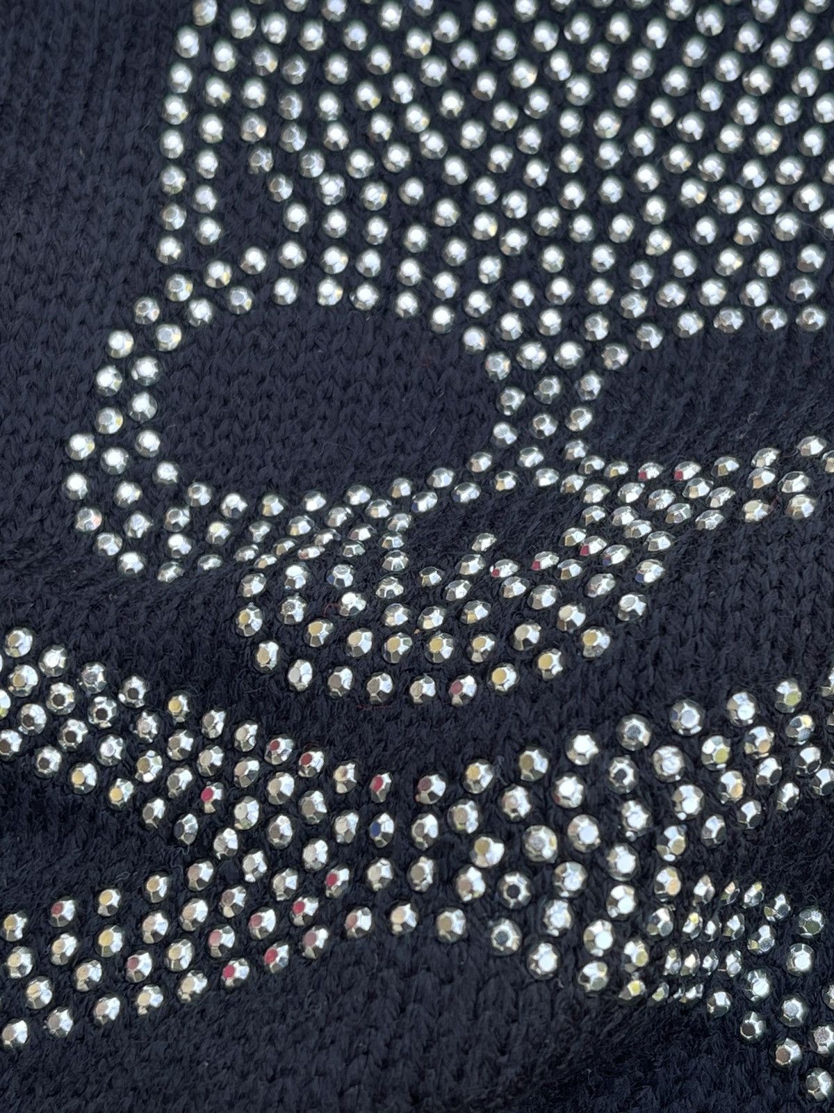 Japanese Brand Vintage Sequin Skulls Beanie Size ONE SIZE - 5 Thumbnail