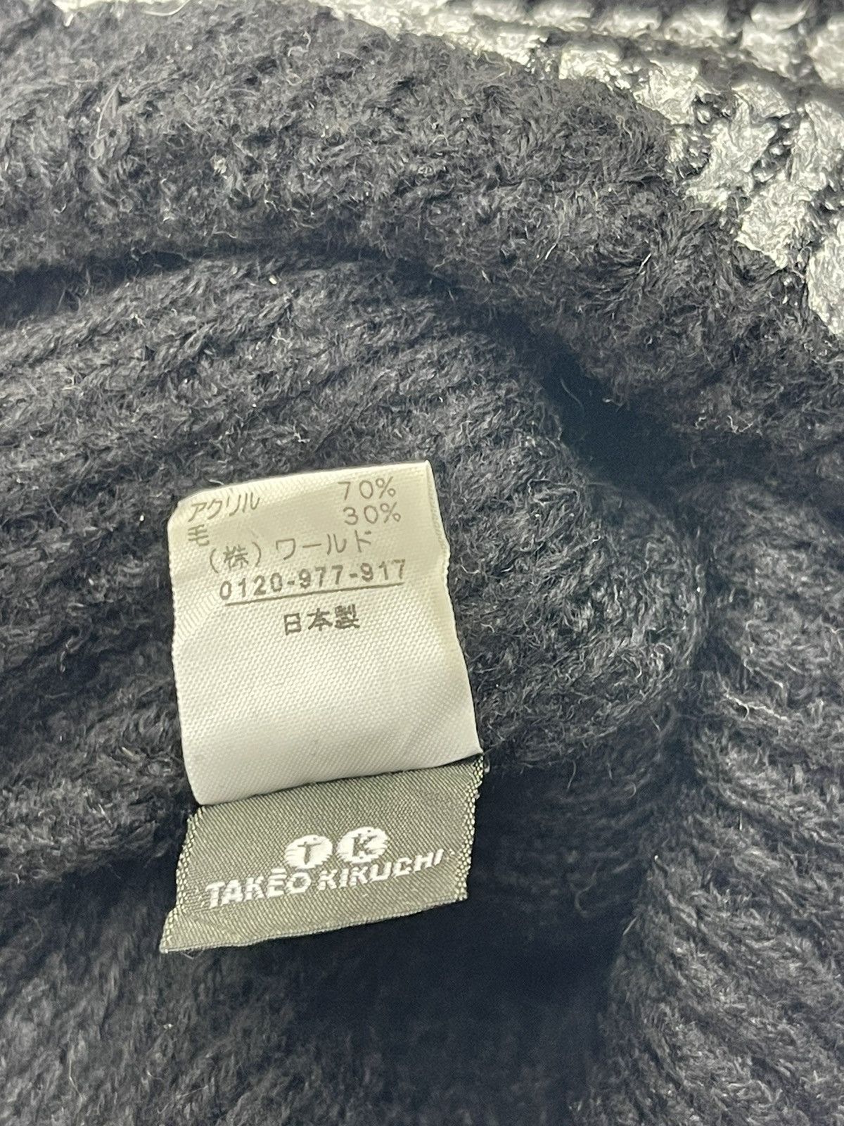 Japanese Brand Japanese Takeo Kikuchi Skulls Beanie hats Size ONE SIZE - 5 Thumbnail