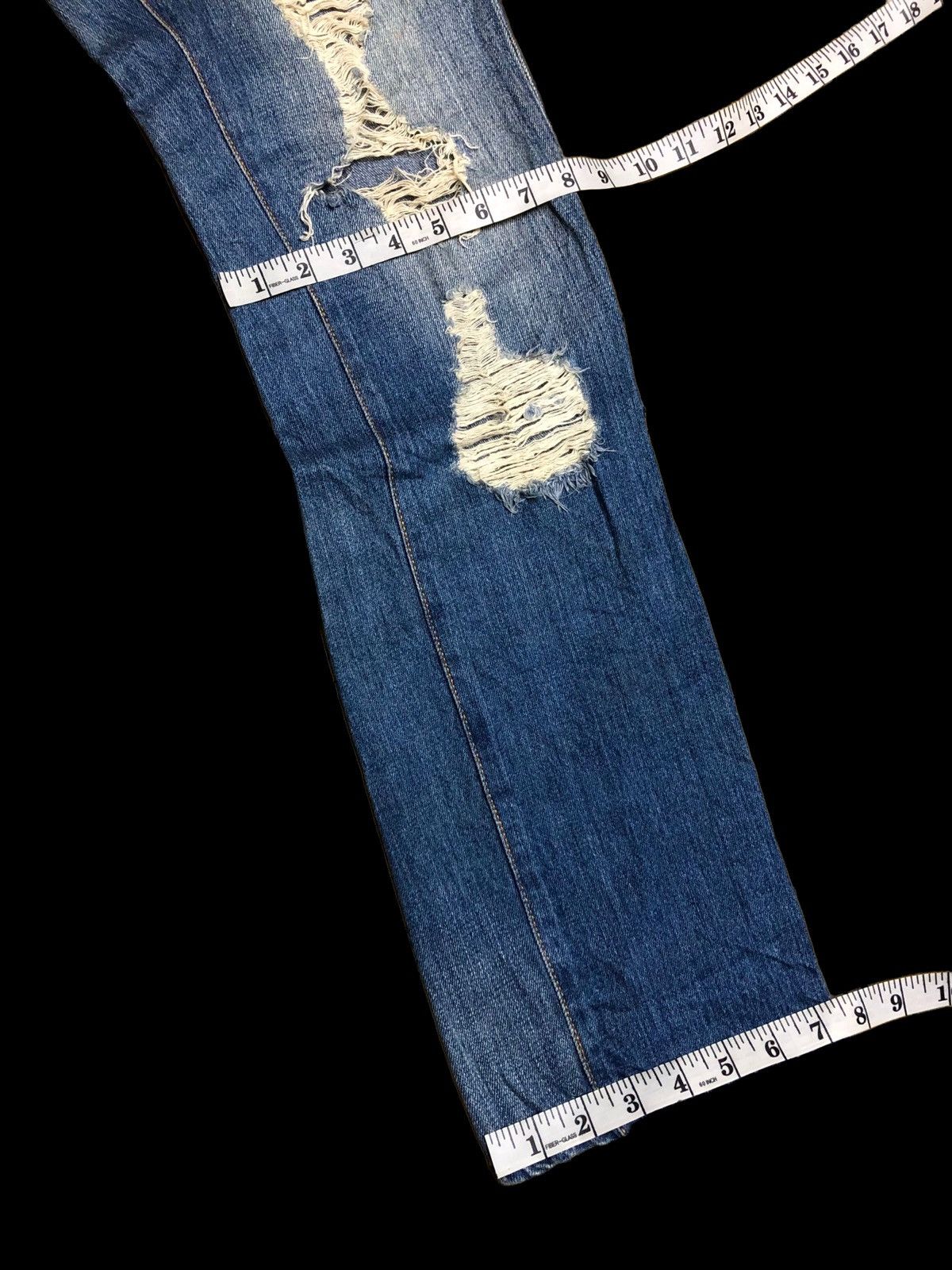 Japanese Brand RIPPED⚡️MYSTIC DISTRESSED JEANS Size US 30 / EU 46 - 8 Thumbnail