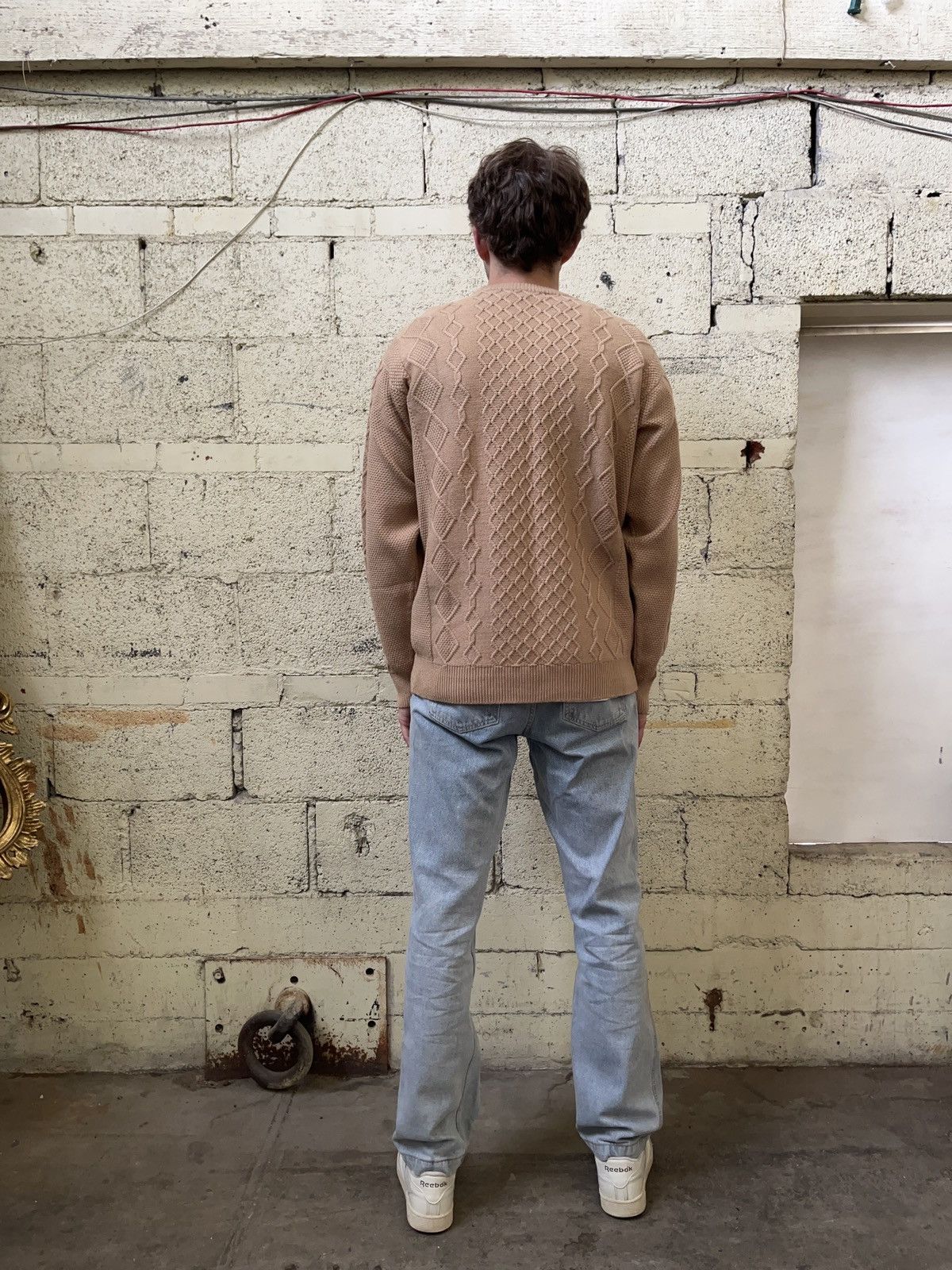 Vintage Cable Knit Sweater Size US S / EU 44-46 / 1 - 5 Thumbnail