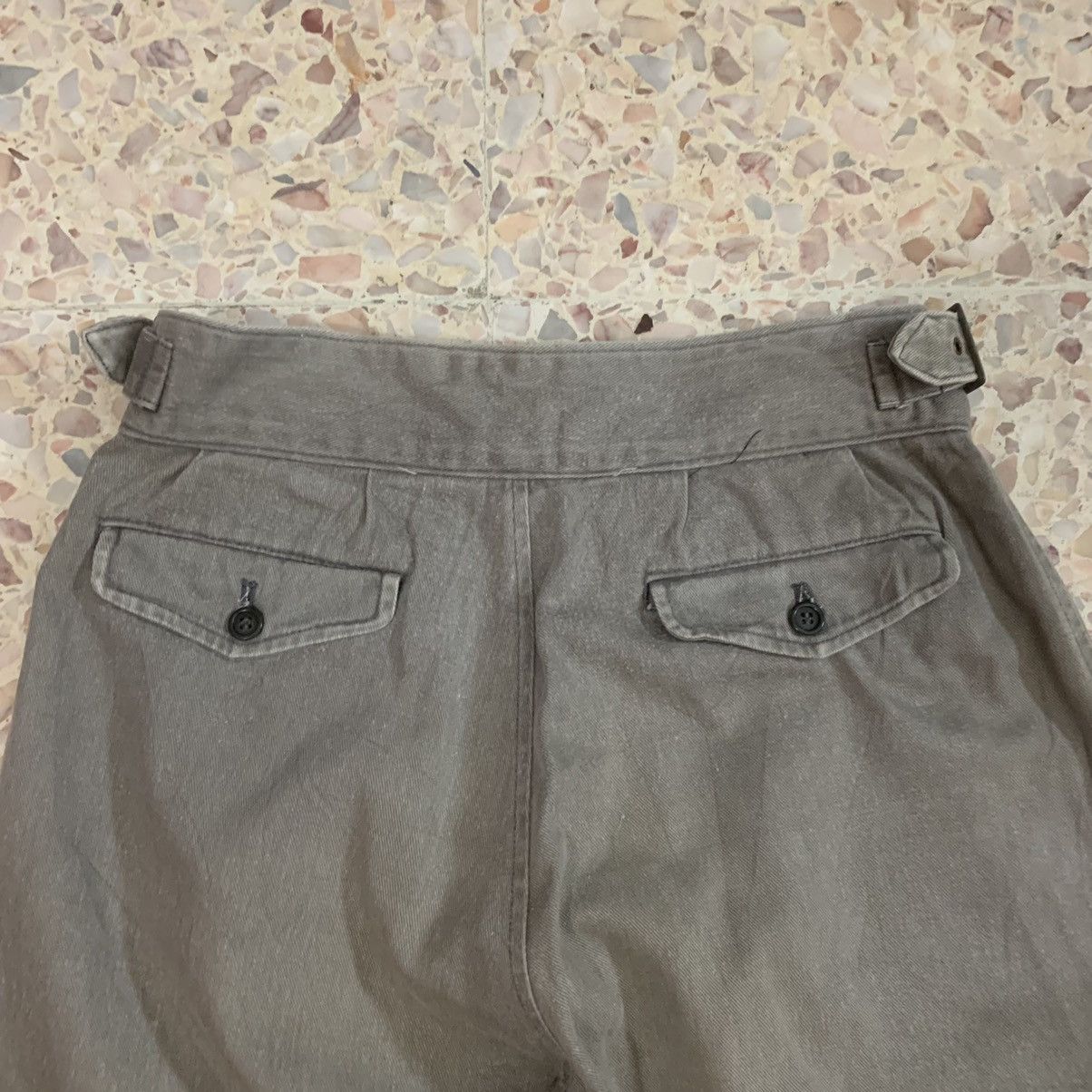 Ghurka SEND OFFERS🍁Japan Vintage Trousers Gurkha Jeans Baggy Pant Size US 26 / EU 42 - 10 Thumbnail
