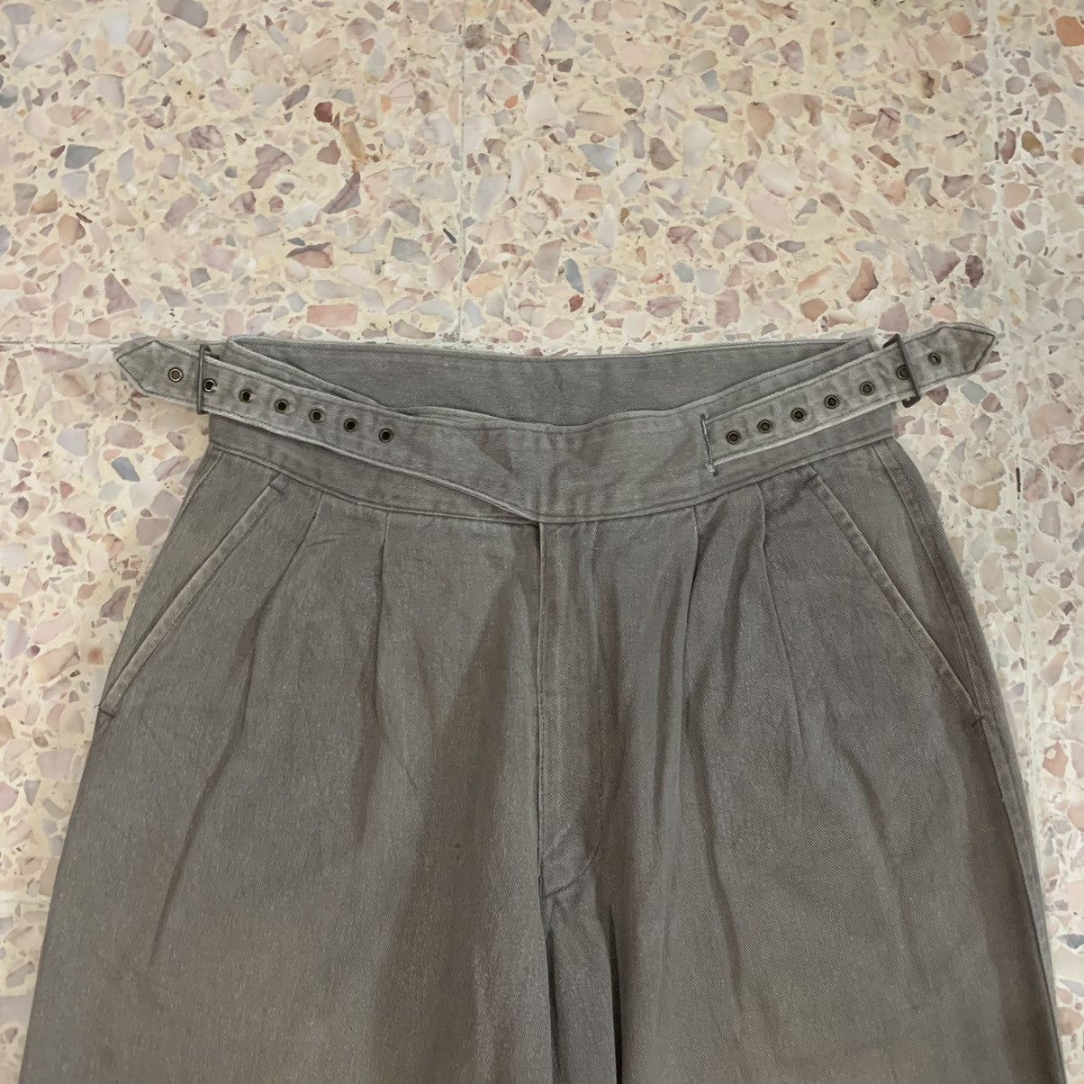 Ghurka SEND OFFERS🍁Japan Vintage Trousers Gurkha Jeans Baggy Pant Size US 26 / EU 42 - 2 Thumbnail