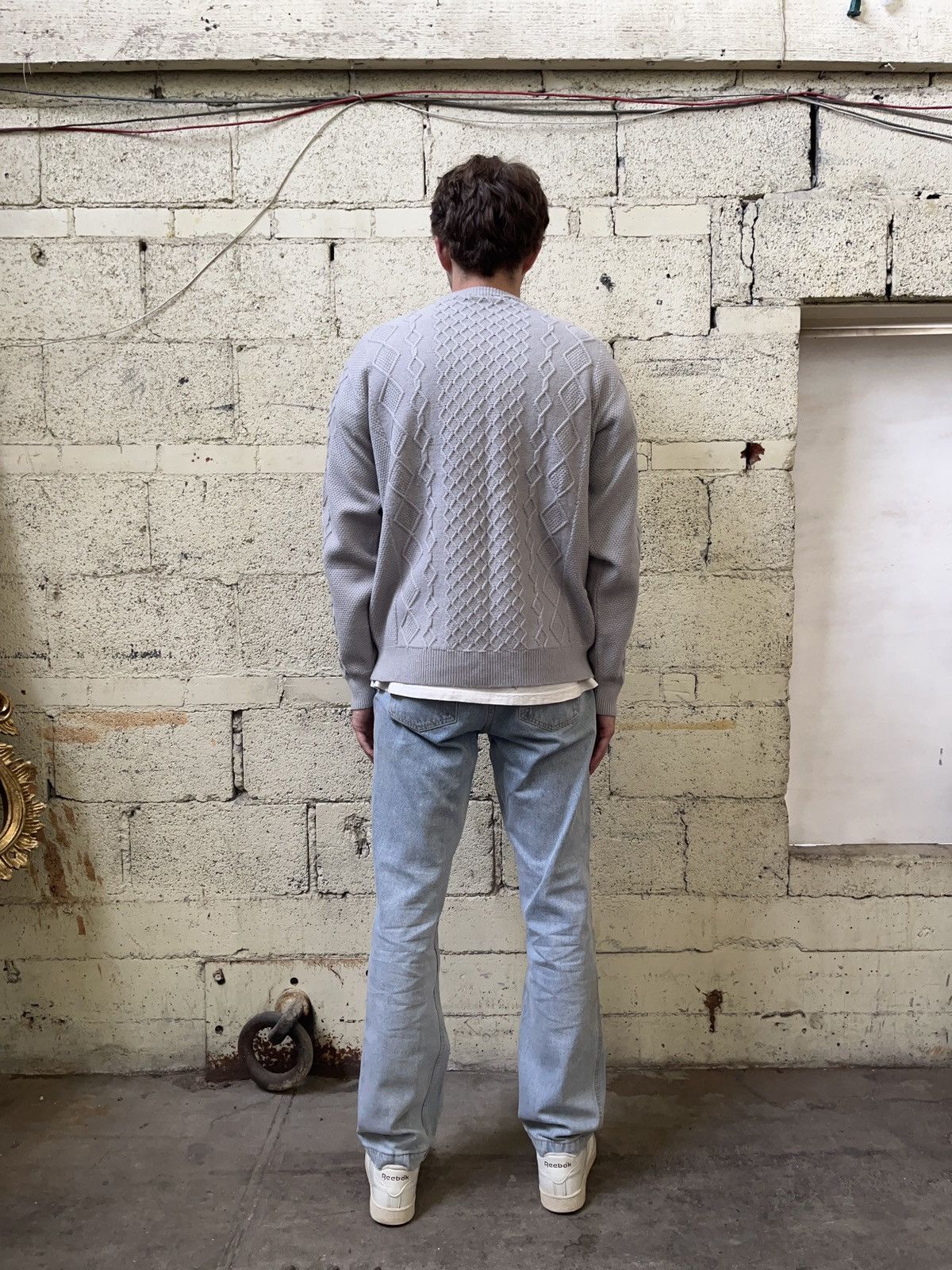 Vintage Cable Knit Sweater Size US XS / EU 42 / 0 - 5 Thumbnail