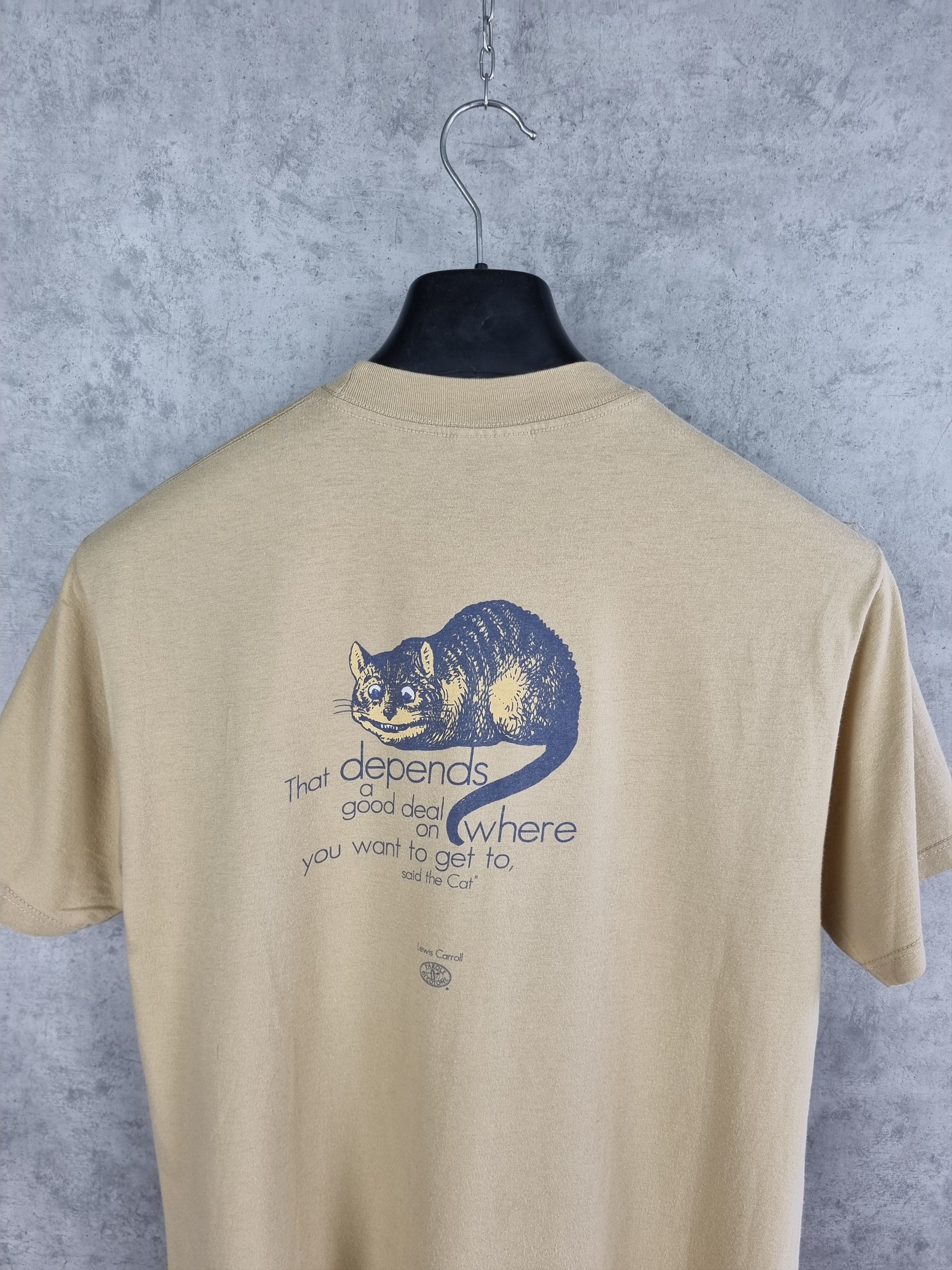 Disney × Vintage Rare Alice in Wonderland Tee Shirt faded Size US M / EU 48-50 / 2 - 2 Thumbnail