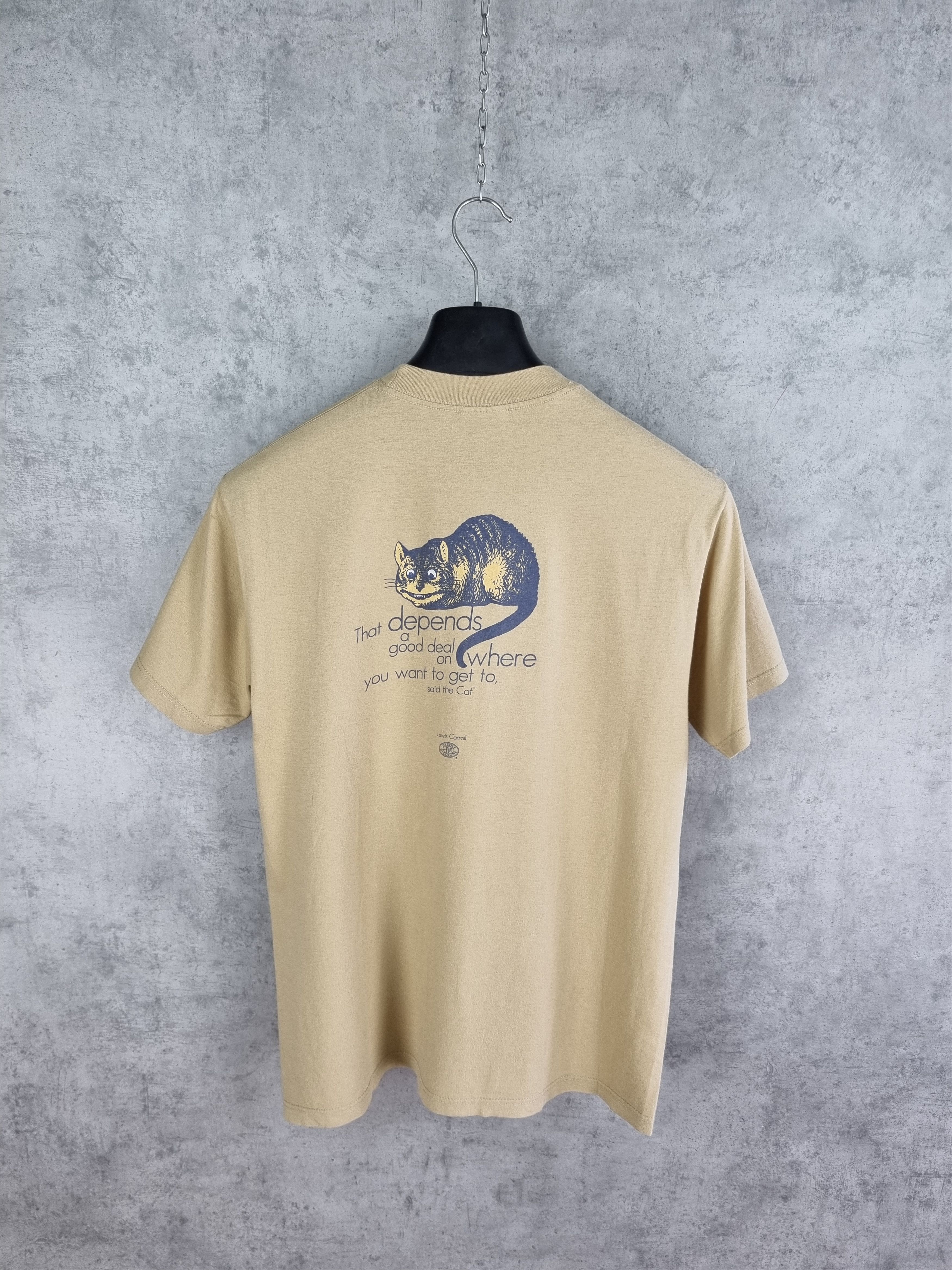 Disney × Vintage Rare Alice in Wonderland Tee Shirt faded Size US M / EU 48-50 / 2 - 4 Thumbnail