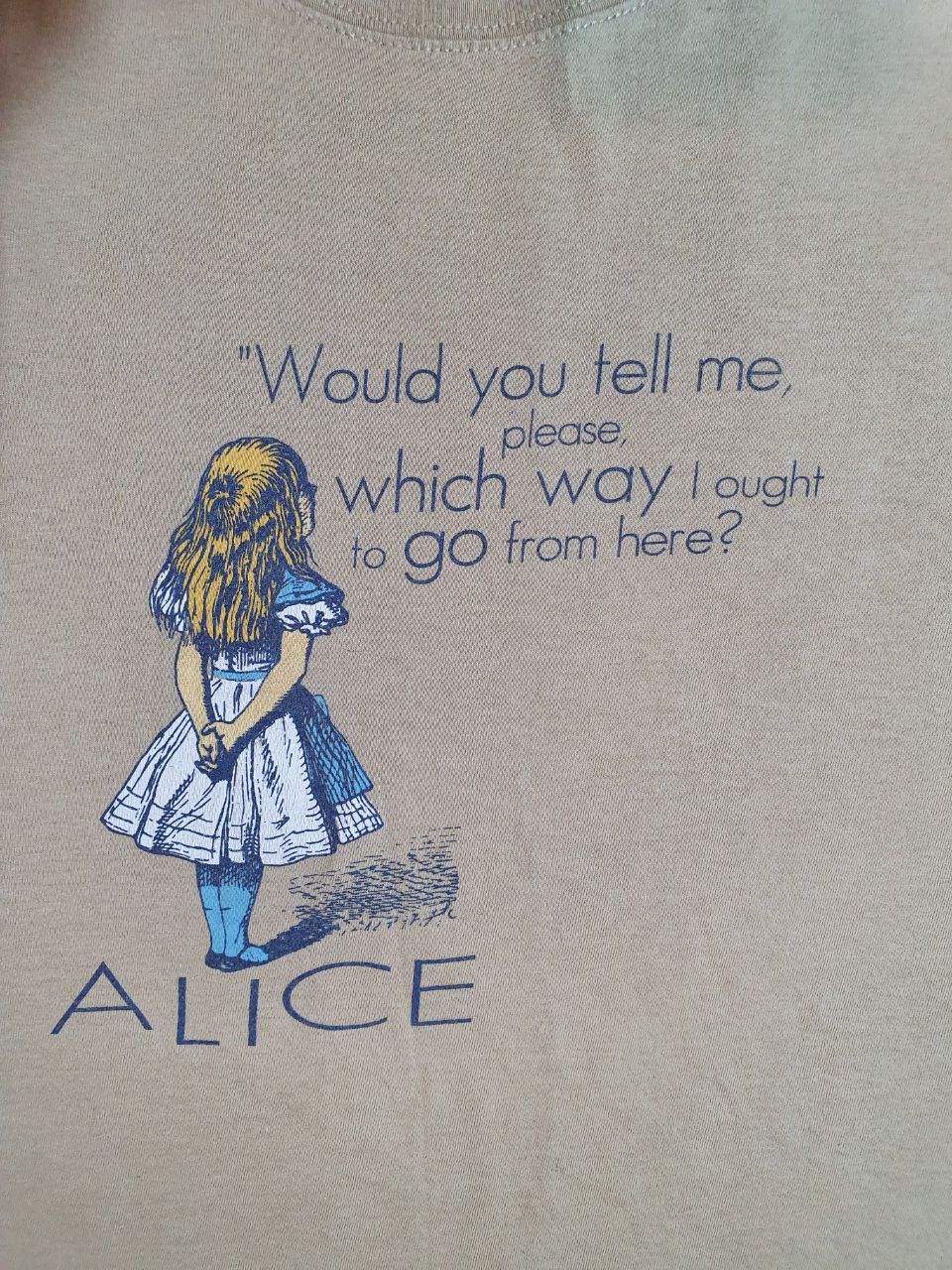 Disney × Vintage Rare Alice in Wonderland Tee Shirt faded Size US M / EU 48-50 / 2 - 6 Thumbnail