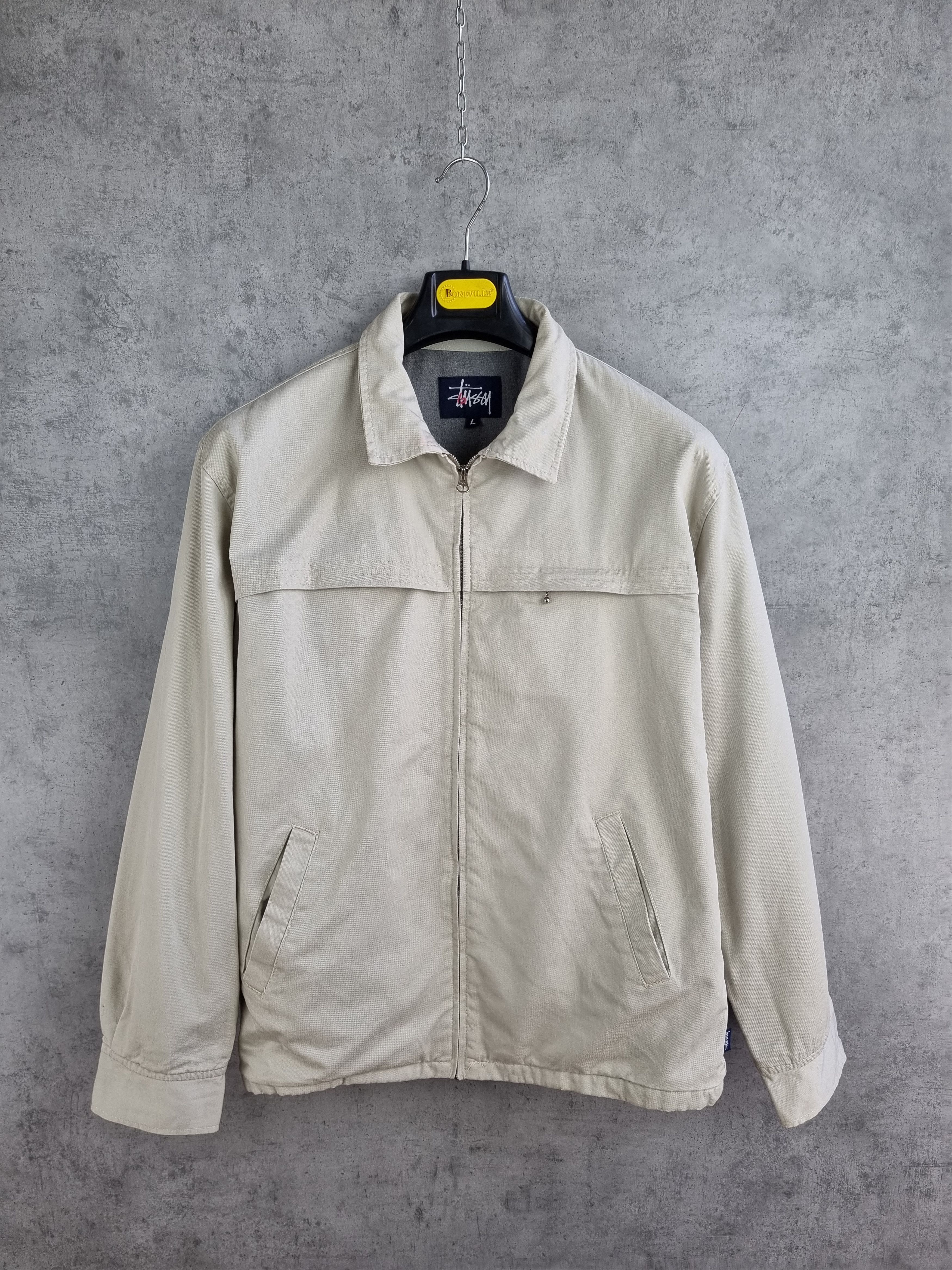 Stussy 90s Rare Stussy Worker Light Jacket Made in USA Size US L / EU 52-54 / 3 - 2 Thumbnail