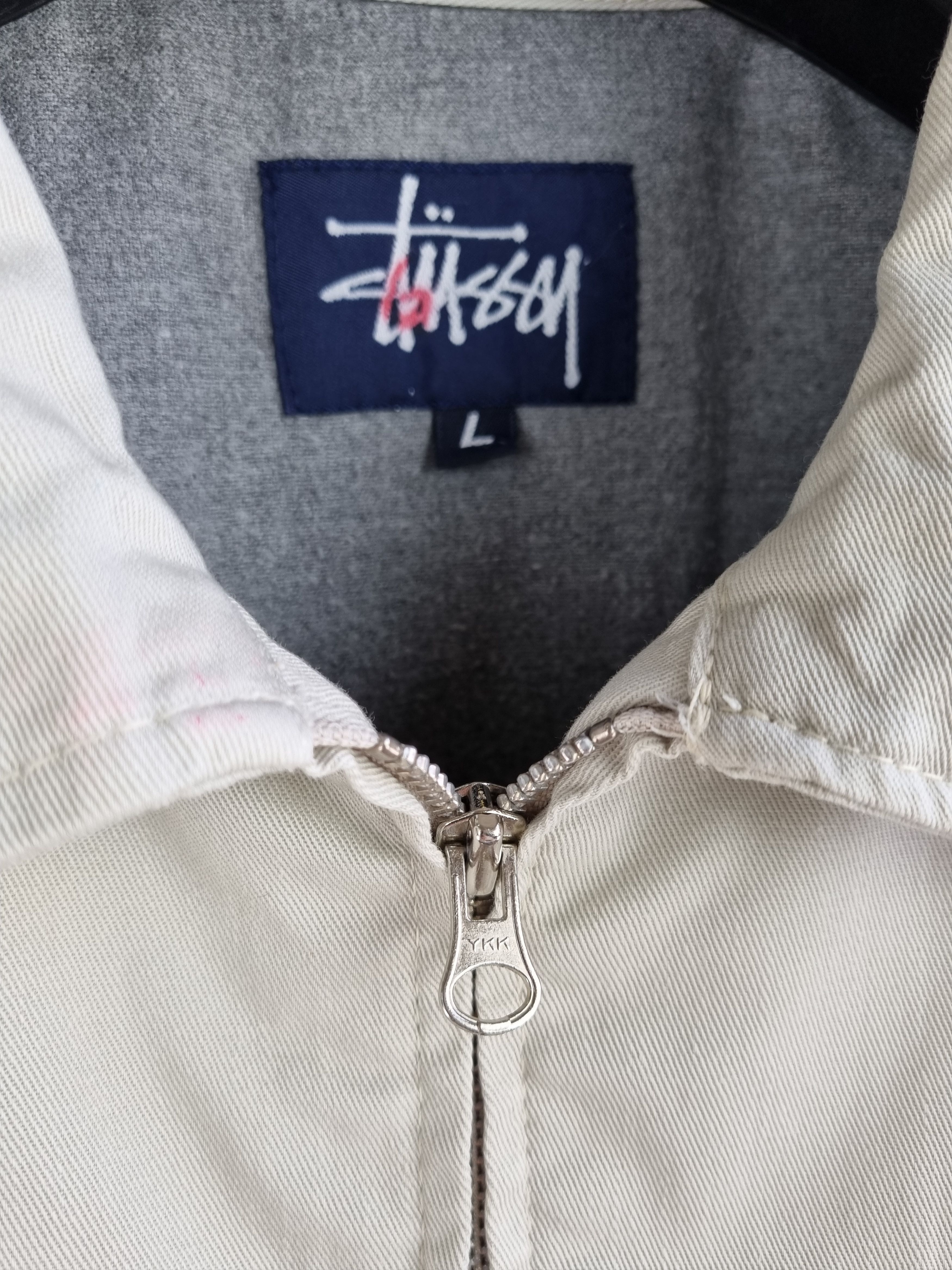 Stussy 90s Rare Stussy Worker Light Jacket Made in USA Size US L / EU 52-54 / 3 - 9 Thumbnail
