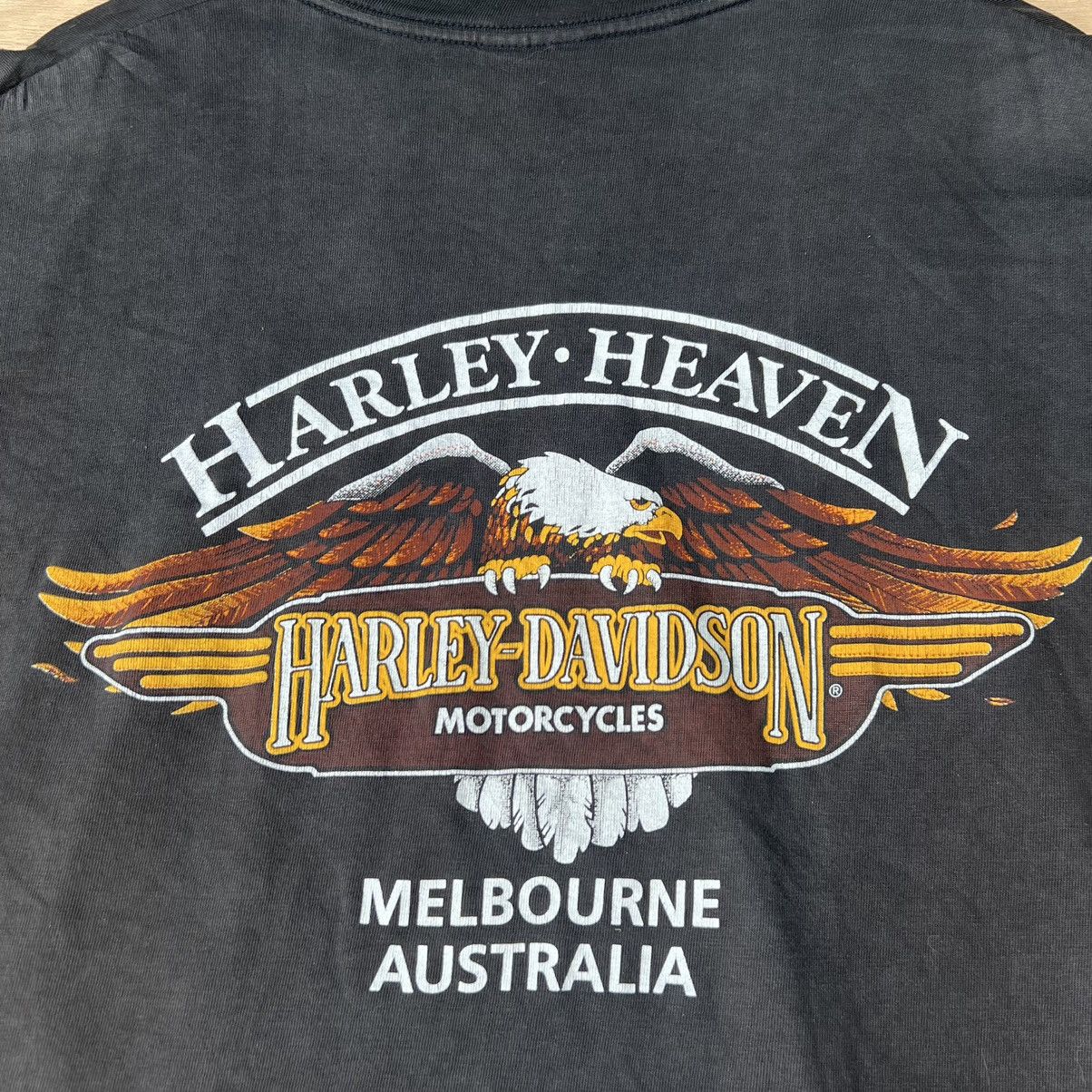 Harley Davidson × Vintage VINTAGE 90’S TEE SHIRT HARLEY DAVIDSON AUSTRALIA Size US M / EU 48-50 / 2 - 4 Thumbnail