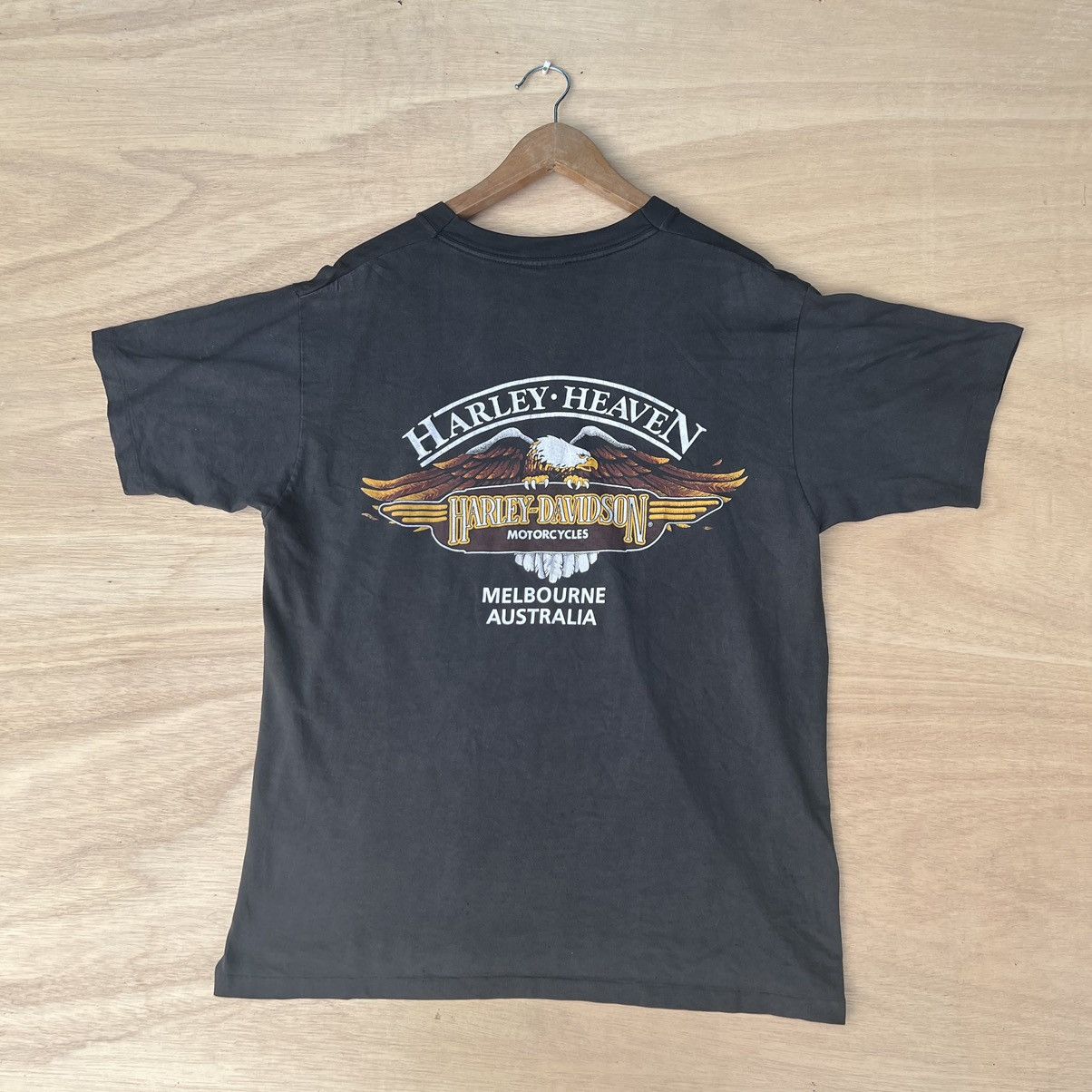 Harley Davidson × Vintage VINTAGE 90’S TEE SHIRT HARLEY DAVIDSON AUSTRALIA Size US M / EU 48-50 / 2 - 2 Thumbnail