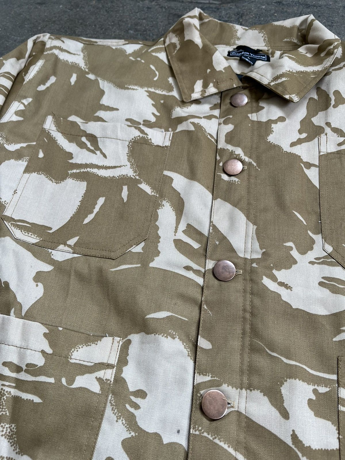 Vintage Camo Work Jacket Size US XL / EU 56 / 4 - 3 Thumbnail