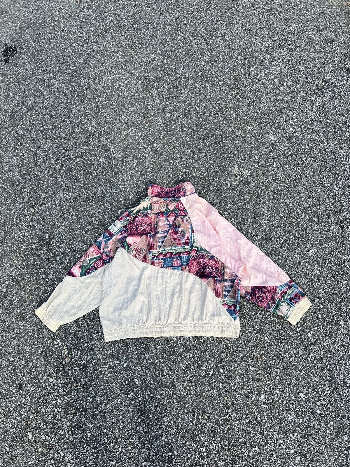 Japanese Brand × Vintage VINTAGE 90’s DIANE MARCO WINDBREAKER BAGGY PATCHWORK Size US XL / EU 56 / 4 - 2 Thumbnail