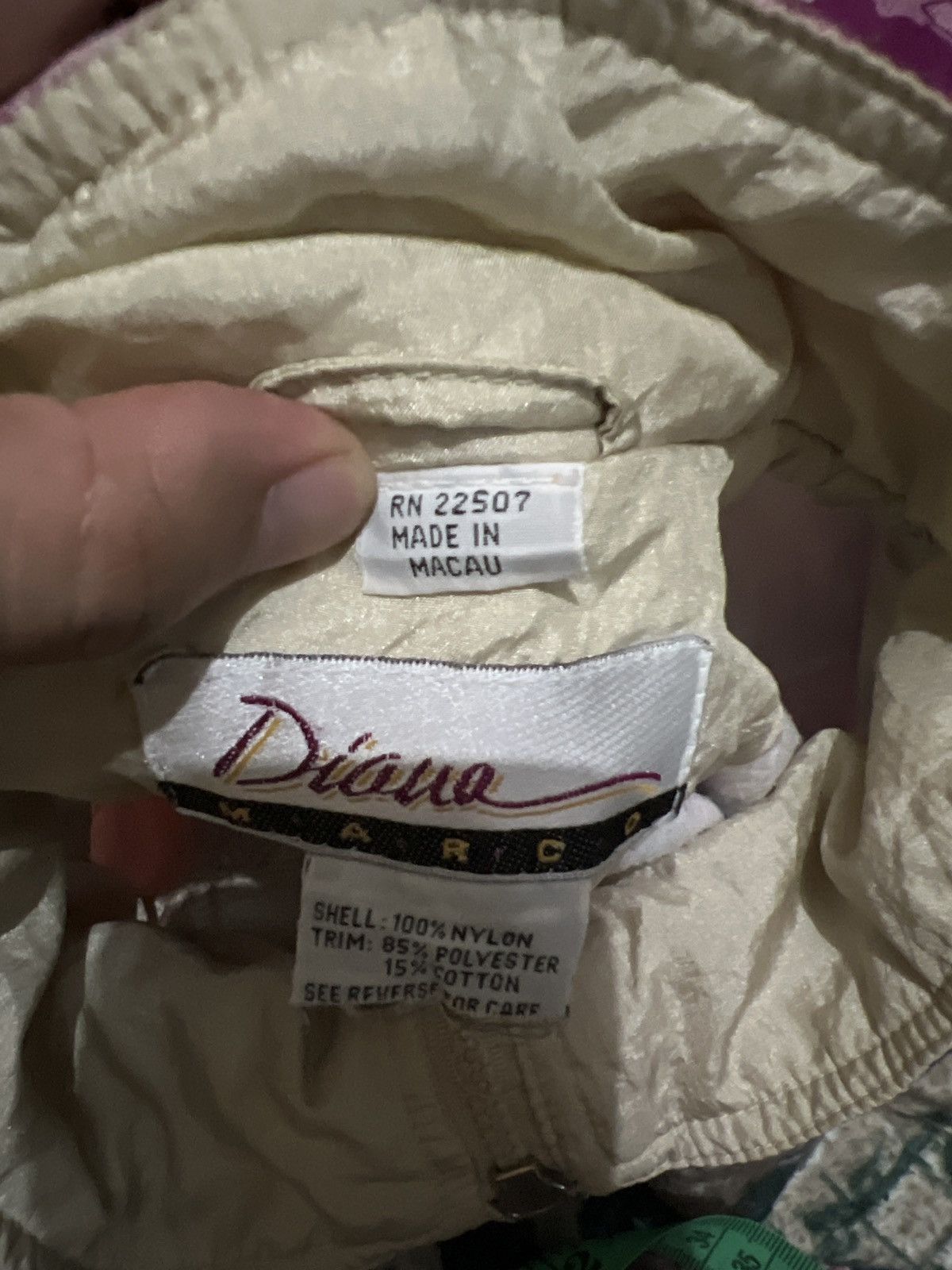 Japanese Brand × Vintage VINTAGE 90’s DIANE MARCO WINDBREAKER BAGGY PATCHWORK Size US XL / EU 56 / 4 - 8 Thumbnail