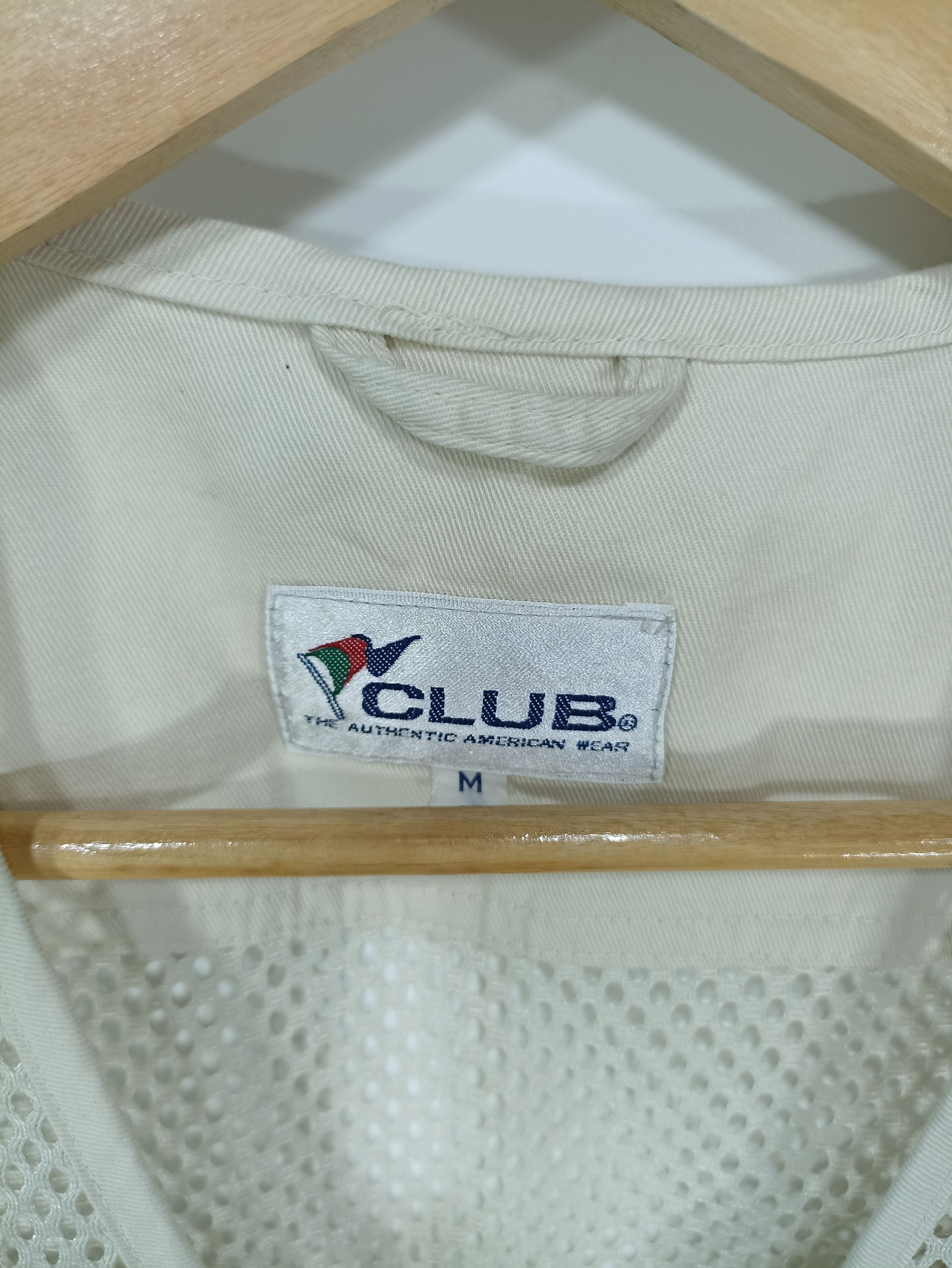 Japanese Brand Vintage Club Mesh Net Vest Size US M / EU 48-50 / 2 - 3 Thumbnail