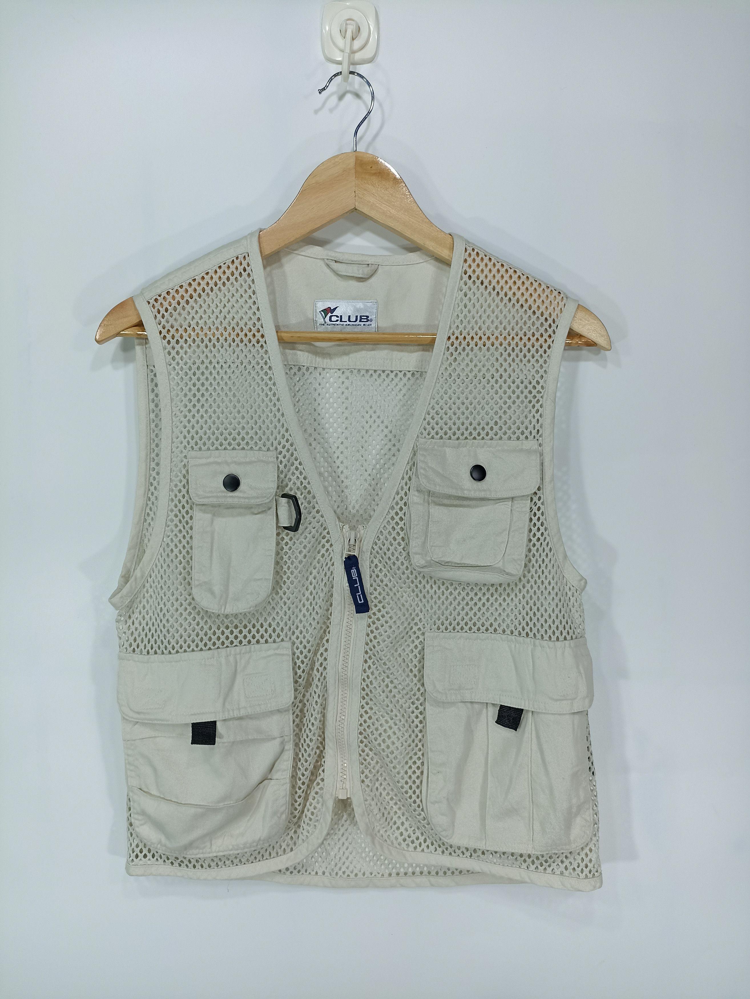 Japanese Brand Vintage Club Mesh Net Vest Size US M / EU 48-50 / 2 - 1 Thumbnail