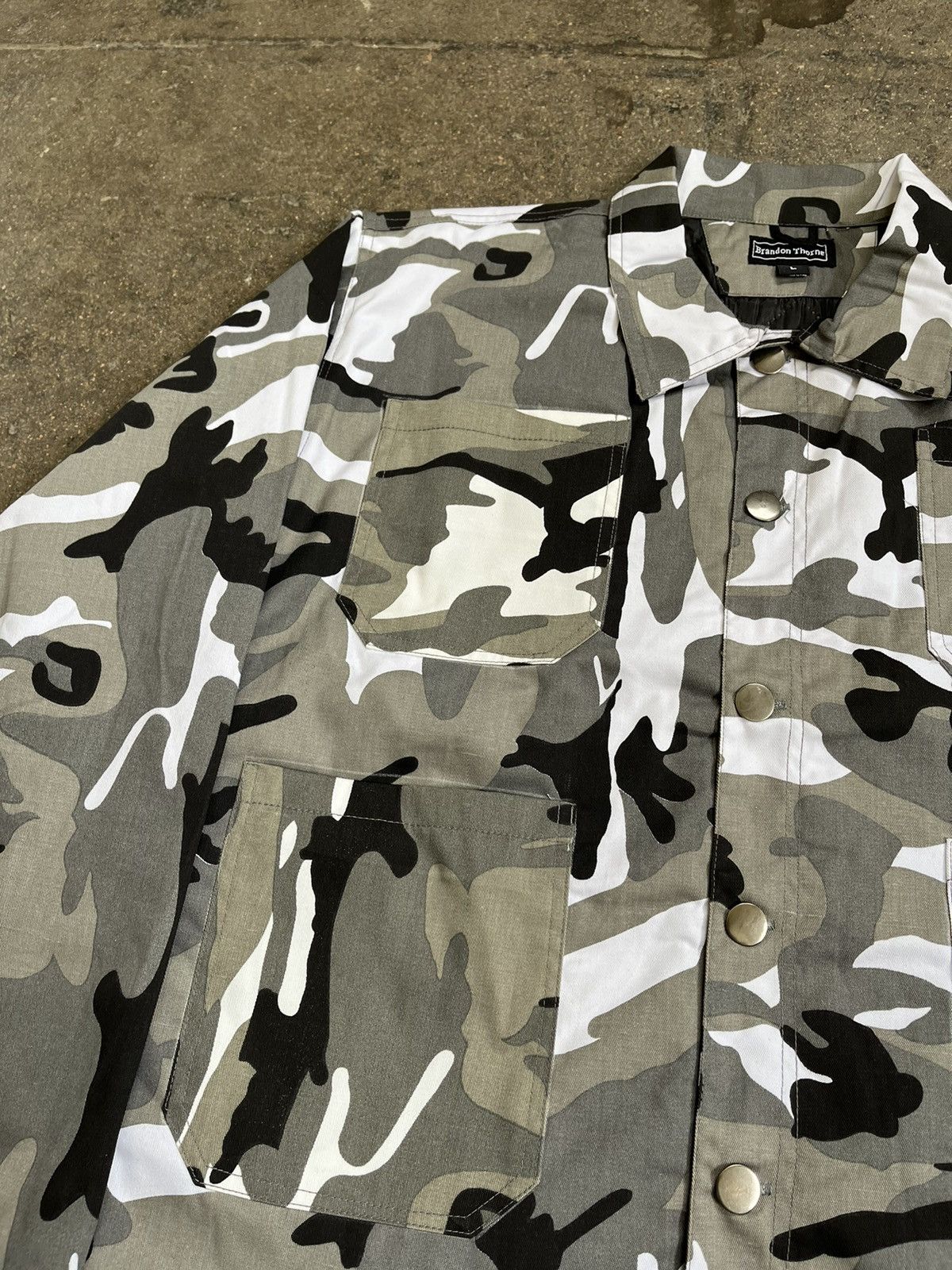Vintage Camo Work Jacket Size US S / EU 44-46 / 1 - 2 Thumbnail
