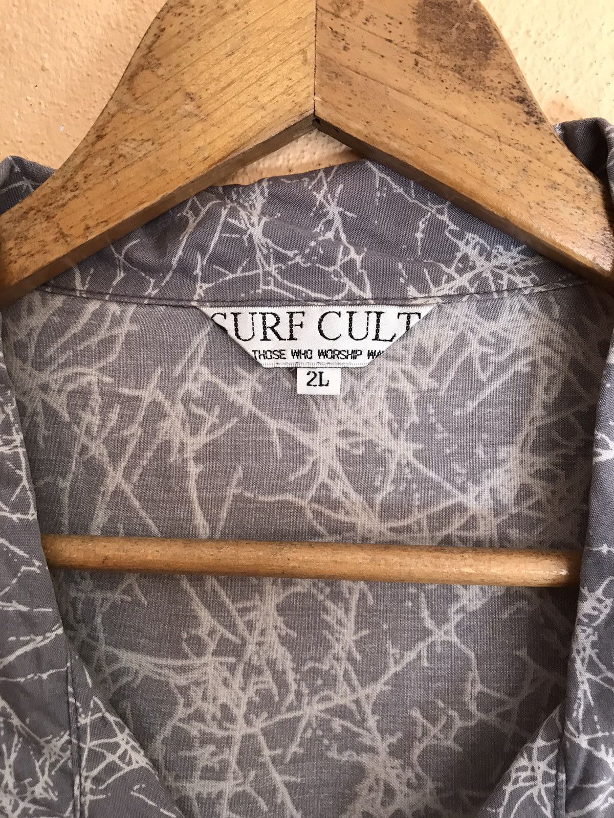 Japanese Brand SURF CULT HAWAII WAIKIKI BUTTON UP Size US XL / EU 56 / 4 - 9 Thumbnail