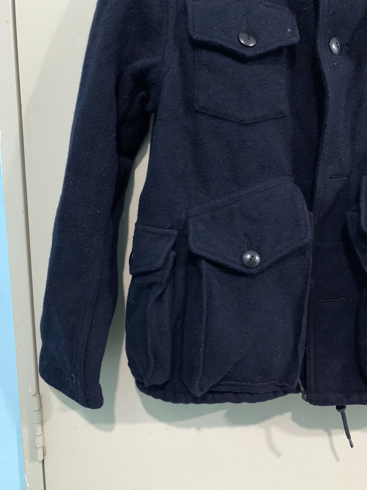 Designer × Japanese Brand × Vintage Japan Parachute Style Bomb Heavy Jacket 6 Pocket Size US M / EU 48-50 / 2 - 6 Thumbnail