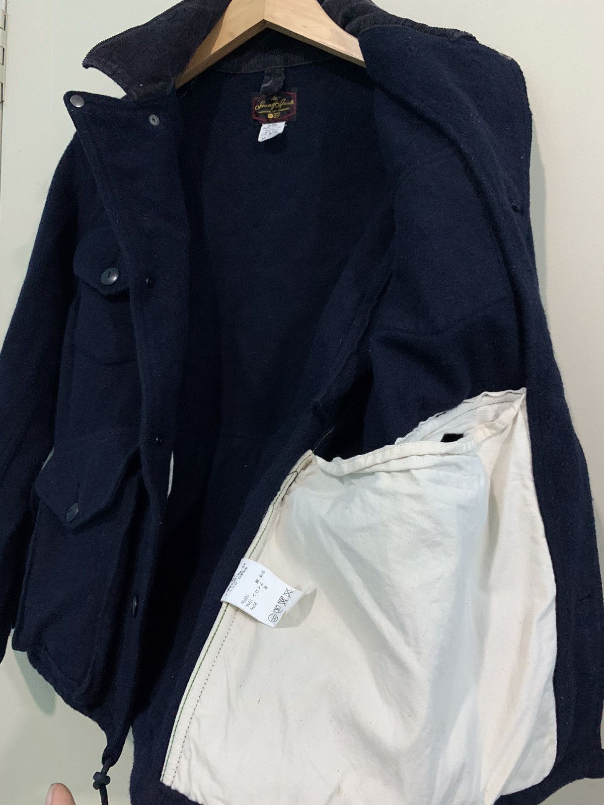 Designer × Japanese Brand × Vintage Japan Parachute Style Bomb Heavy Jacket 6 Pocket Size US M / EU 48-50 / 2 - 10 Thumbnail